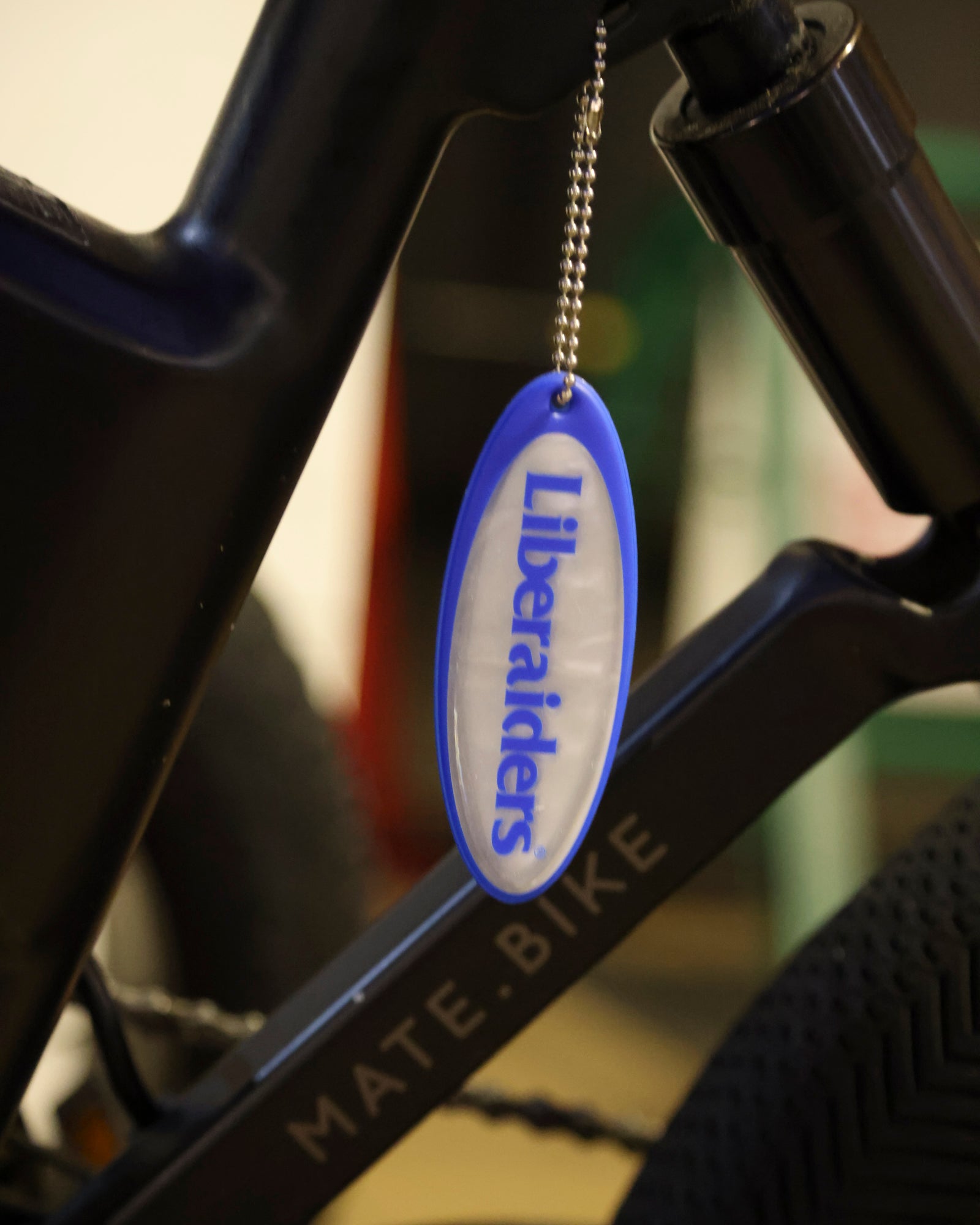 OVAL REFLECTOR KEYCHAIN