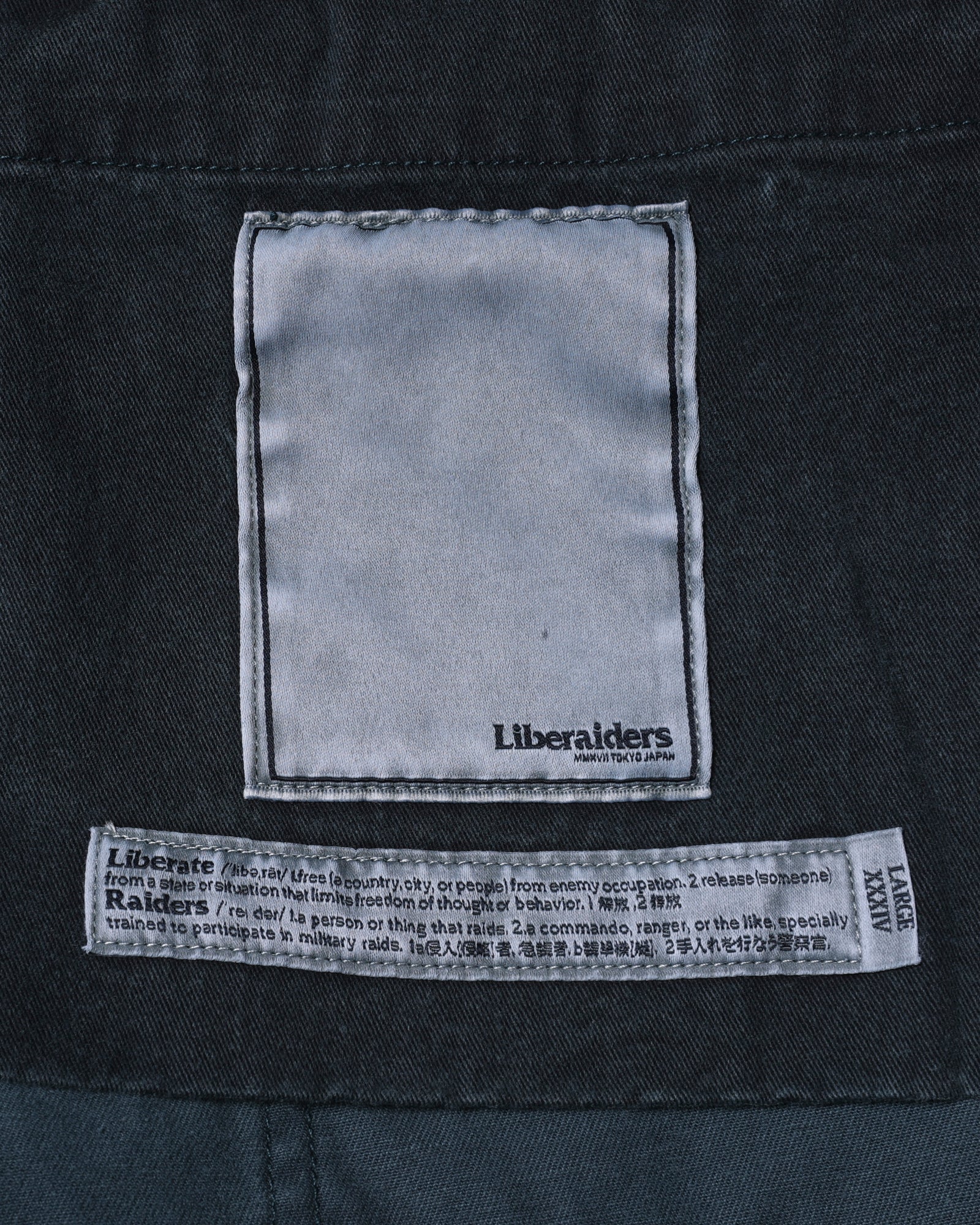 GARMENT DYED UTILITY PANTS