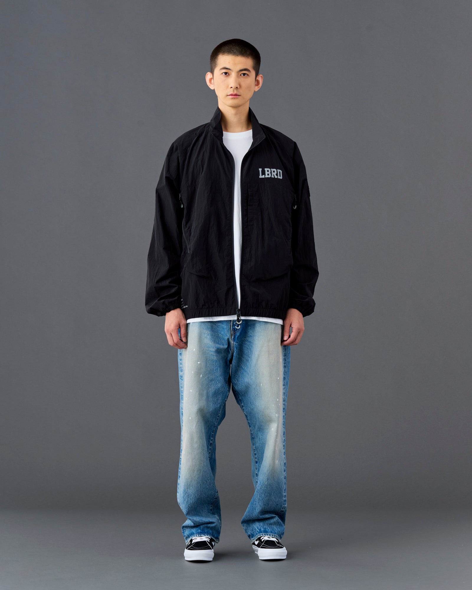 NYLON TRACK JACKET