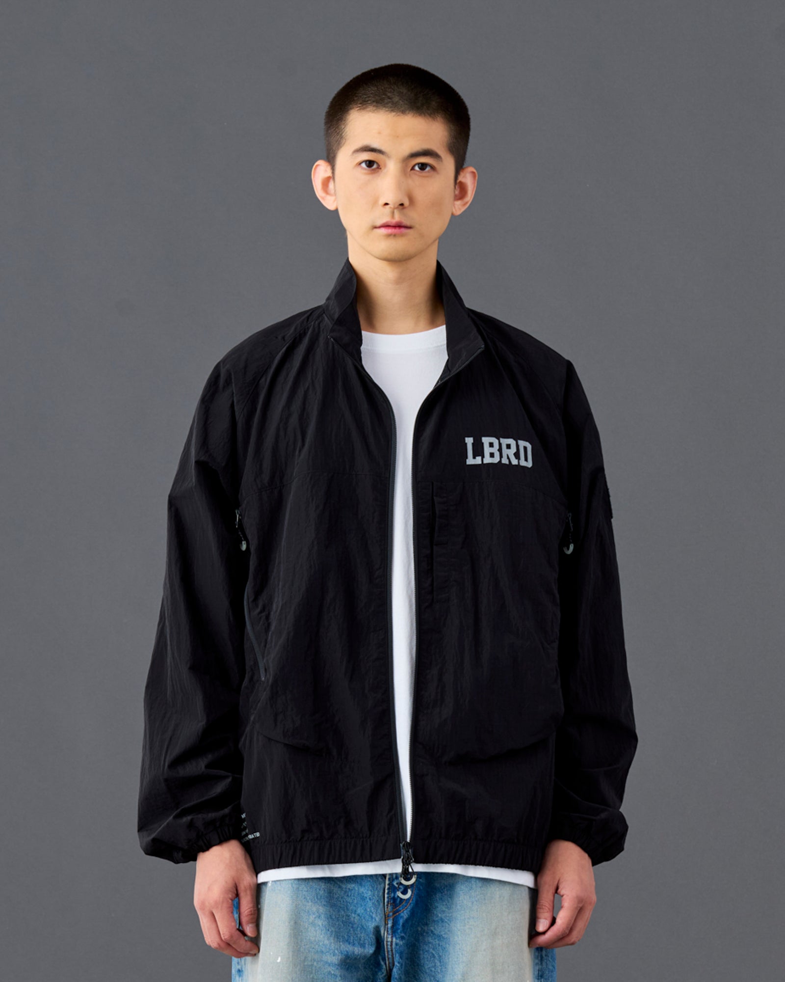 NYLON TRACK JACKET
