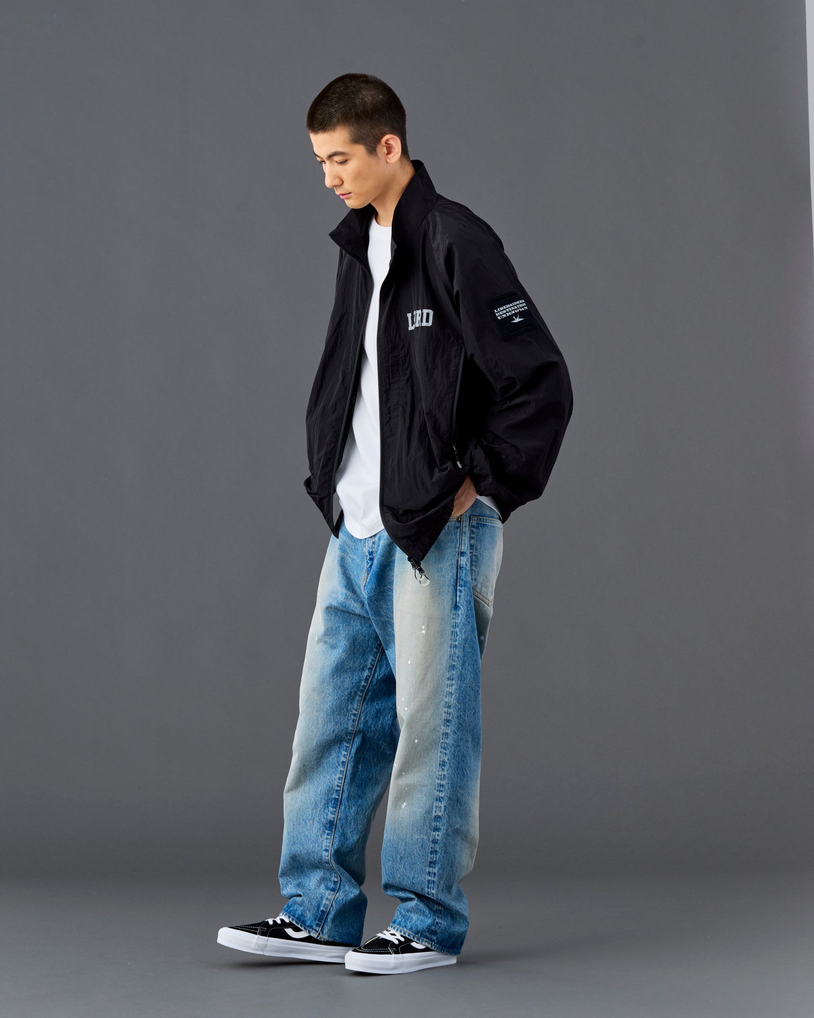NYLON TRACK JACKET