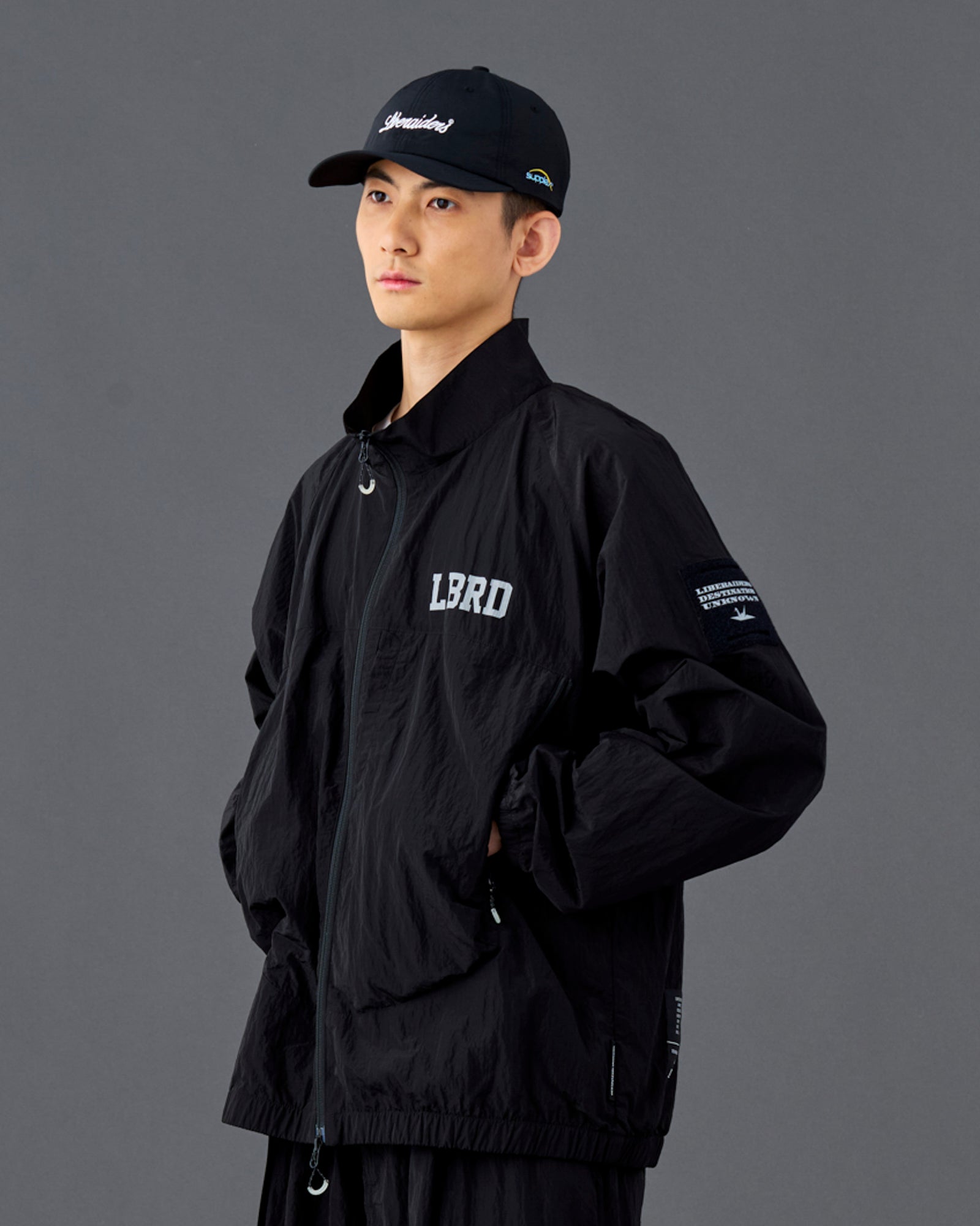 NYLON TRACK JACKET