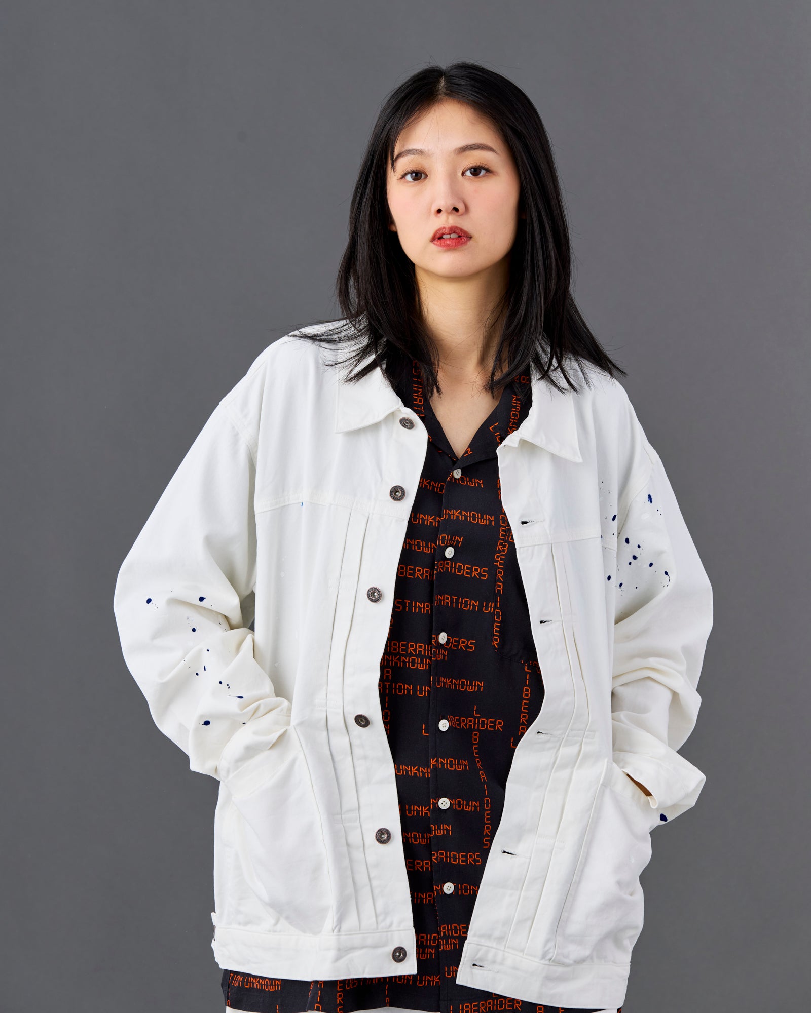 GARMENT DYED TRUCKER JACKET