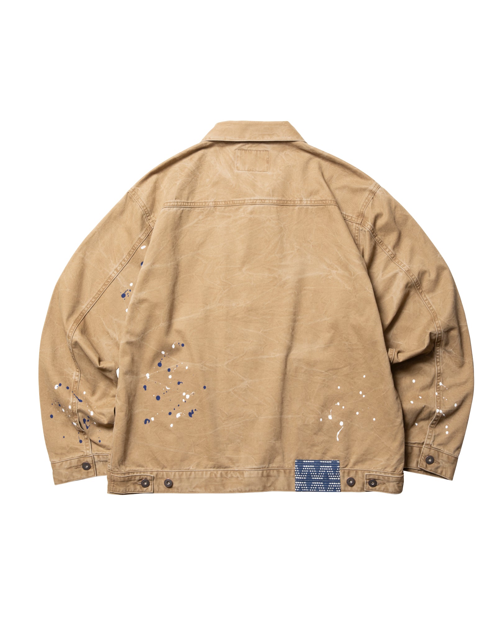 GARMENT DYED TRUCKER JACKET