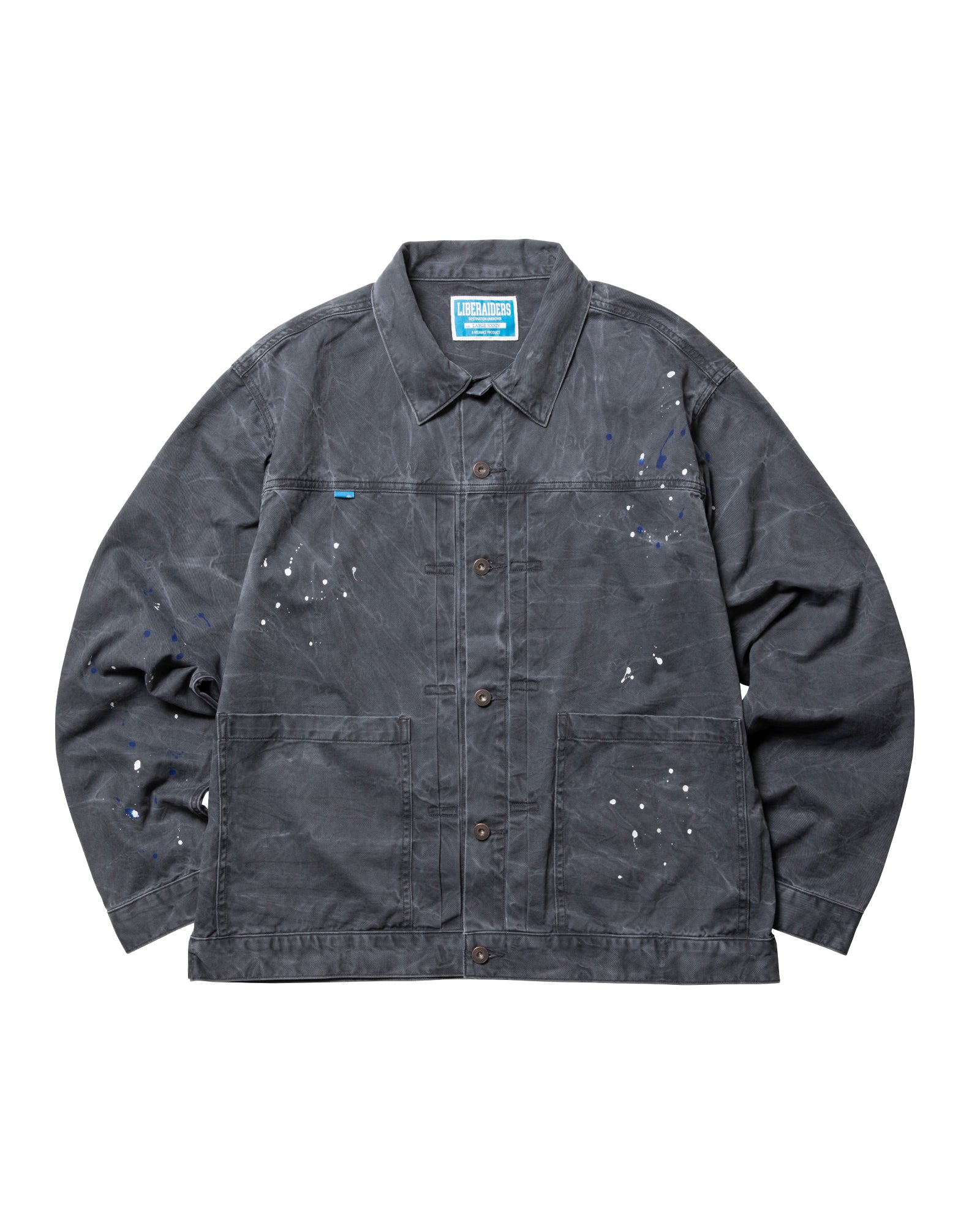 GARMENT DYED TRUCKER JACKET