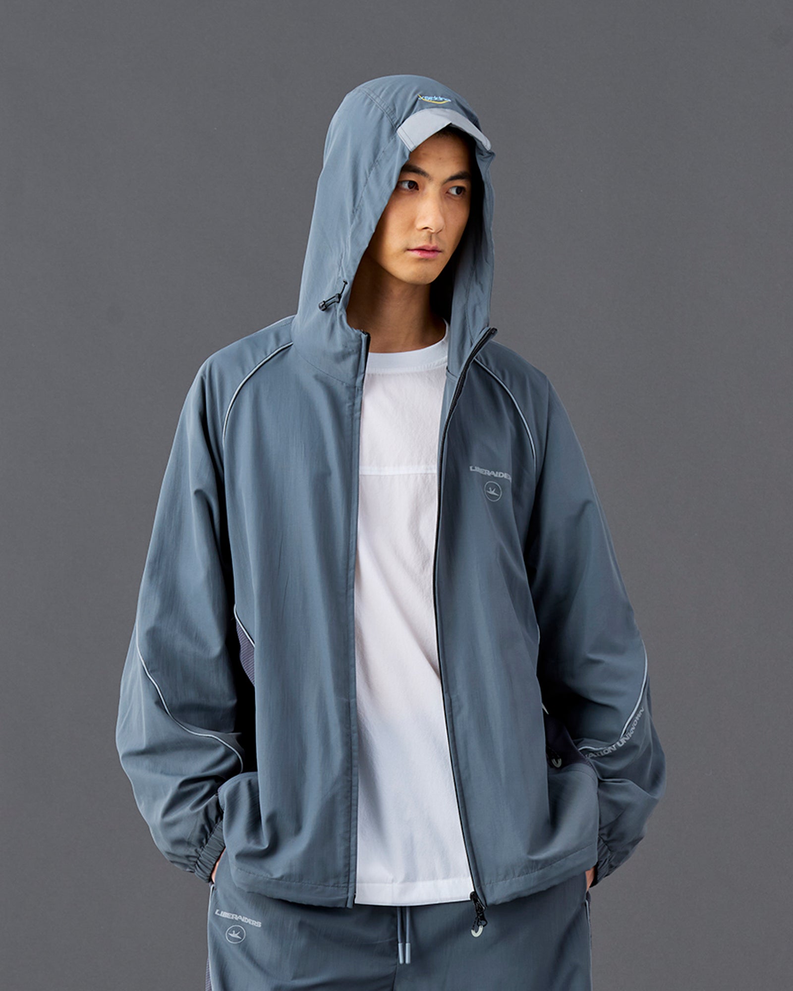 SUPPLEX NYLON ZIP PARKA