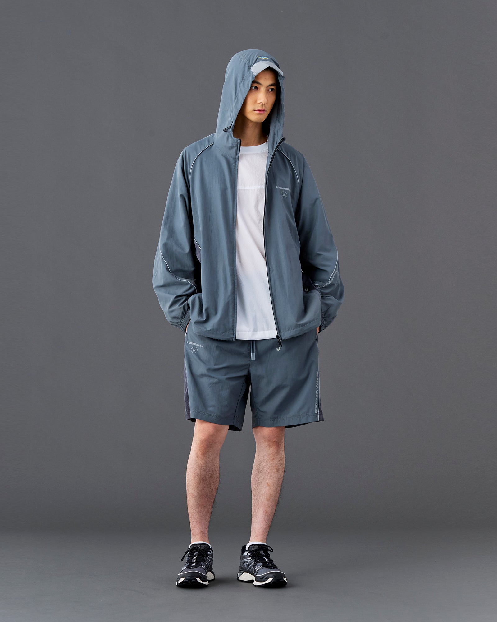 SUPPLEX NYLON ZIP PARKA