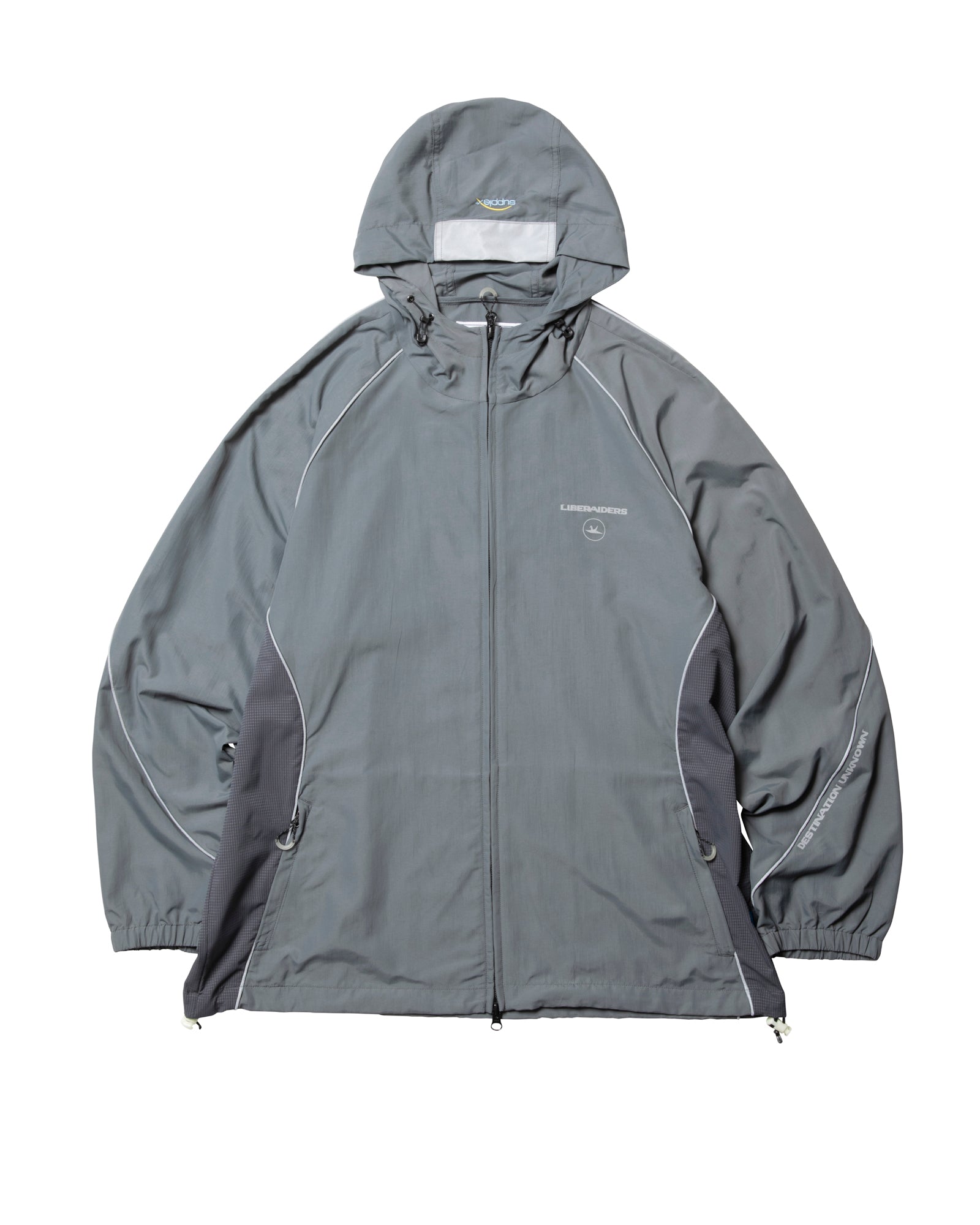 SUPPLEX NYLON ZIP PARKA