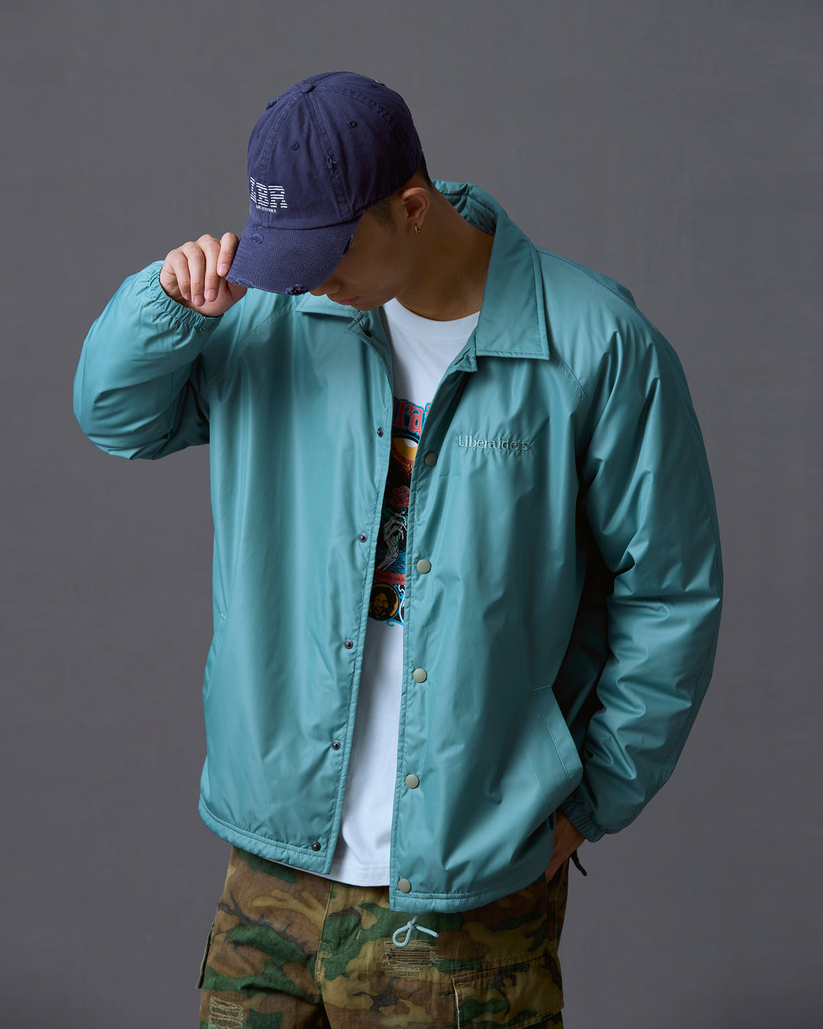 FLEECE LINER COACH JACKET
