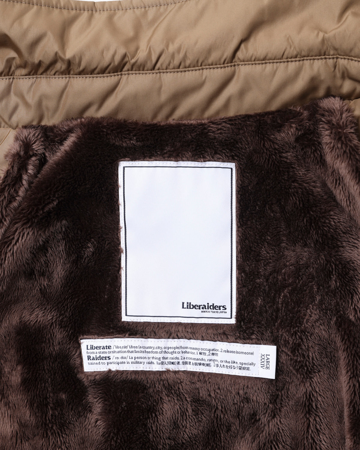 FLEECE LINER COACH JACKET