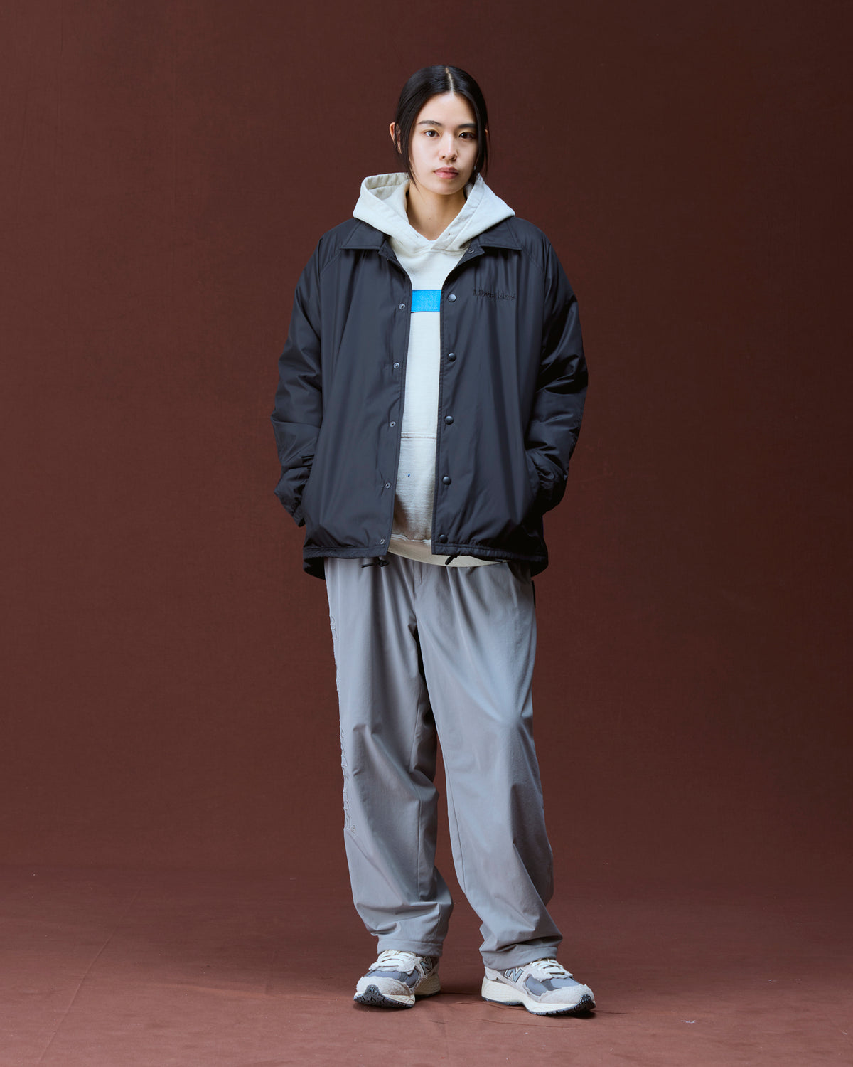FLEECE LINER COACH JACKET