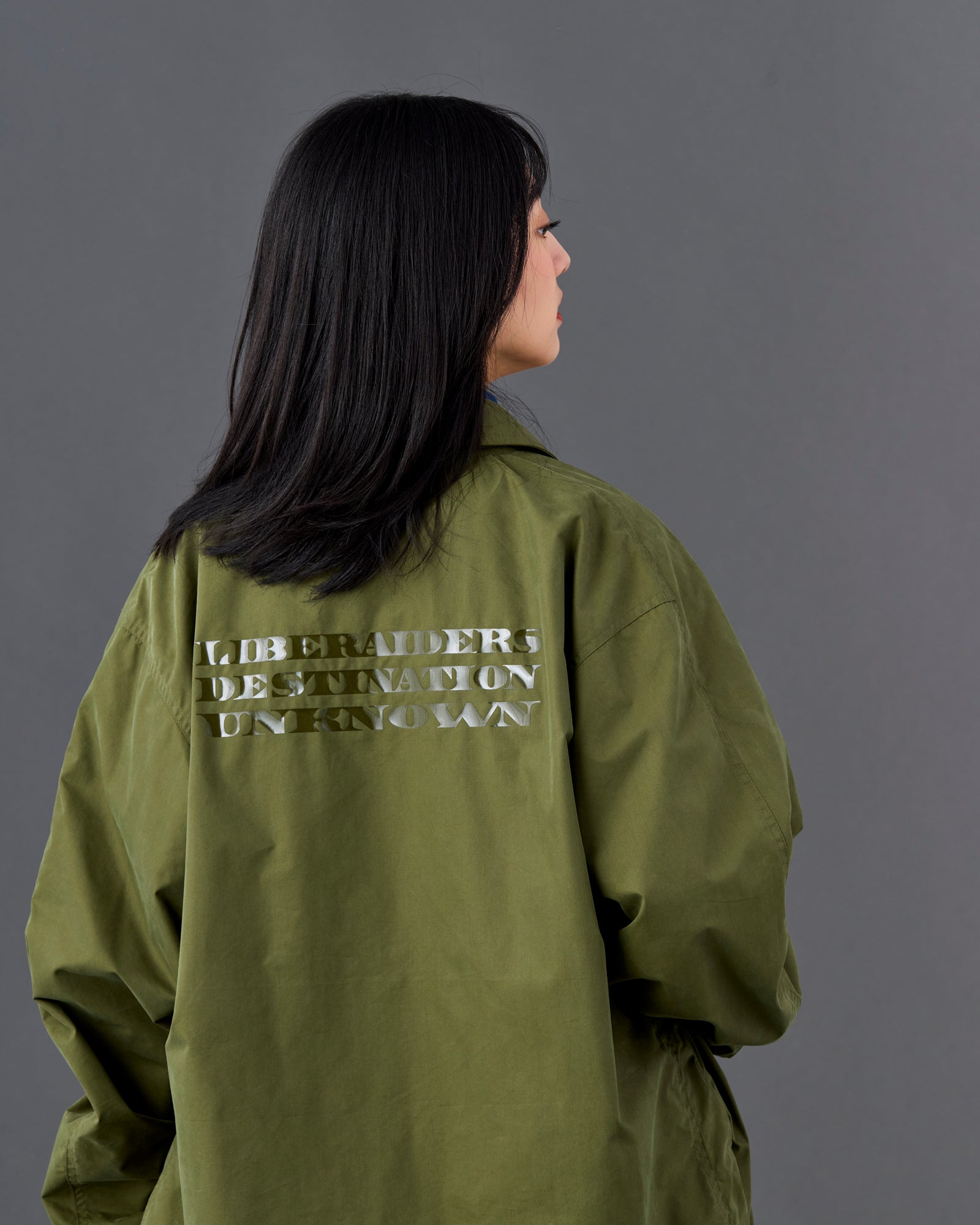 TONAL PRINT COACH JACKET