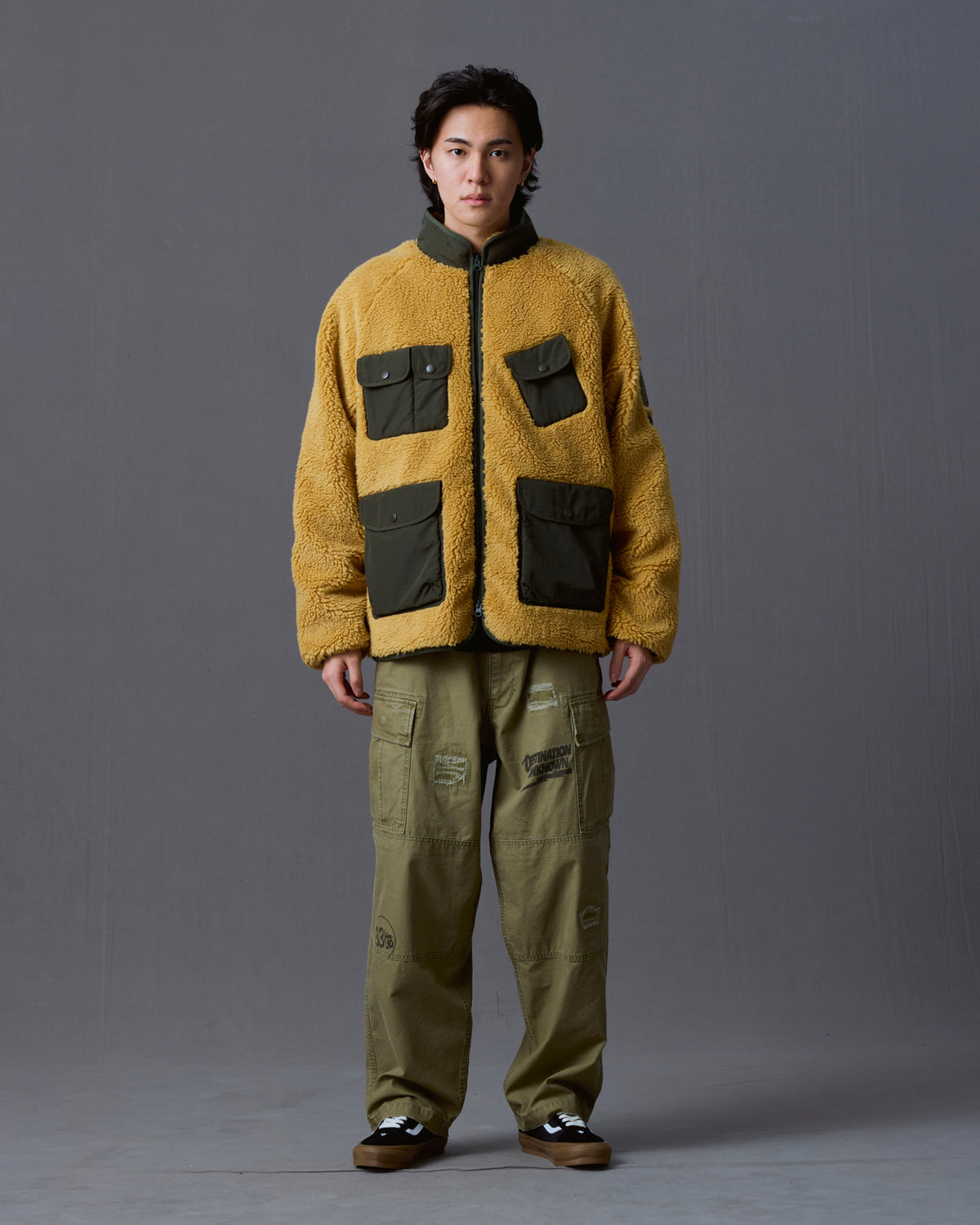 UTILITY PILE FLEECE ZIP JACKET