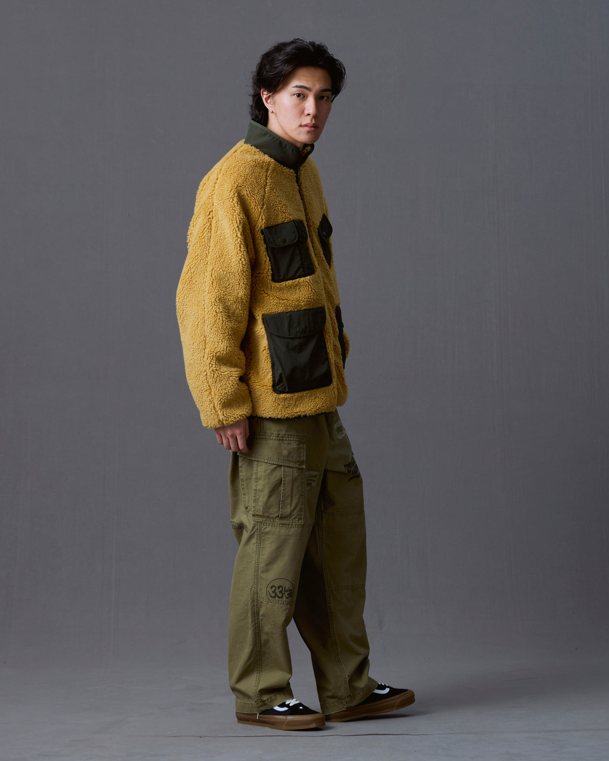 UTILITY PILE FLEECE ZIP JACKET