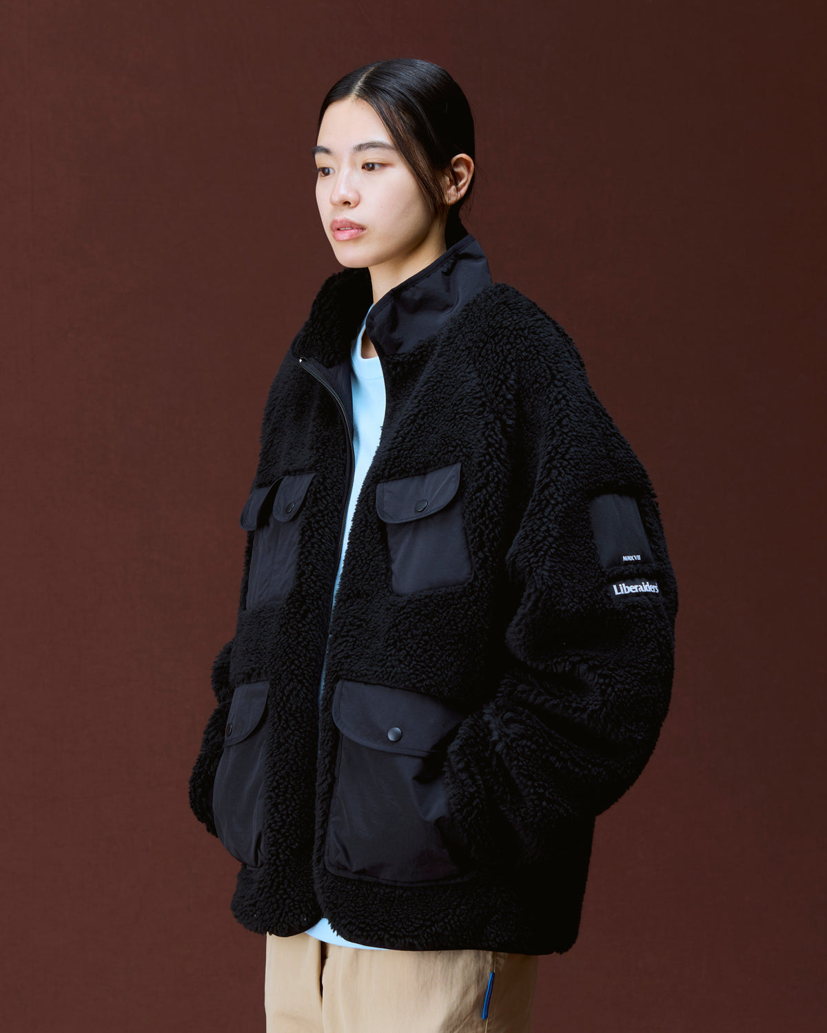UTILITY PILE FLEECE ZIP JACKET