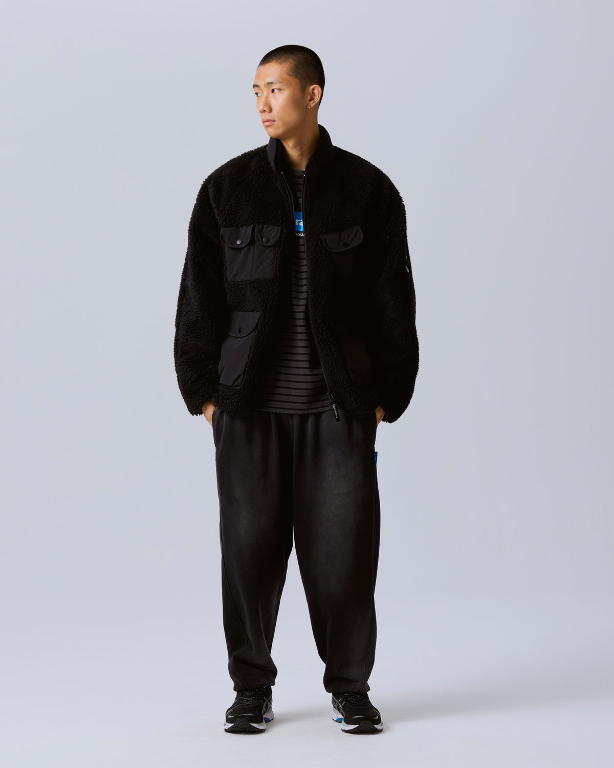 UTILITY PILE FLEECE ZIP JACKET
