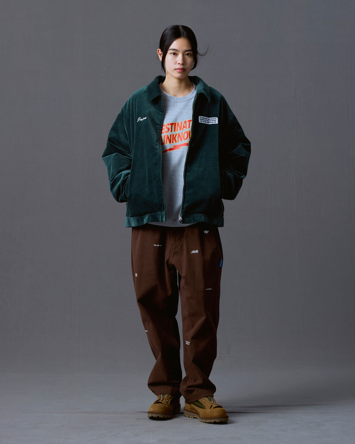 CORDUROY ZIP JACKET