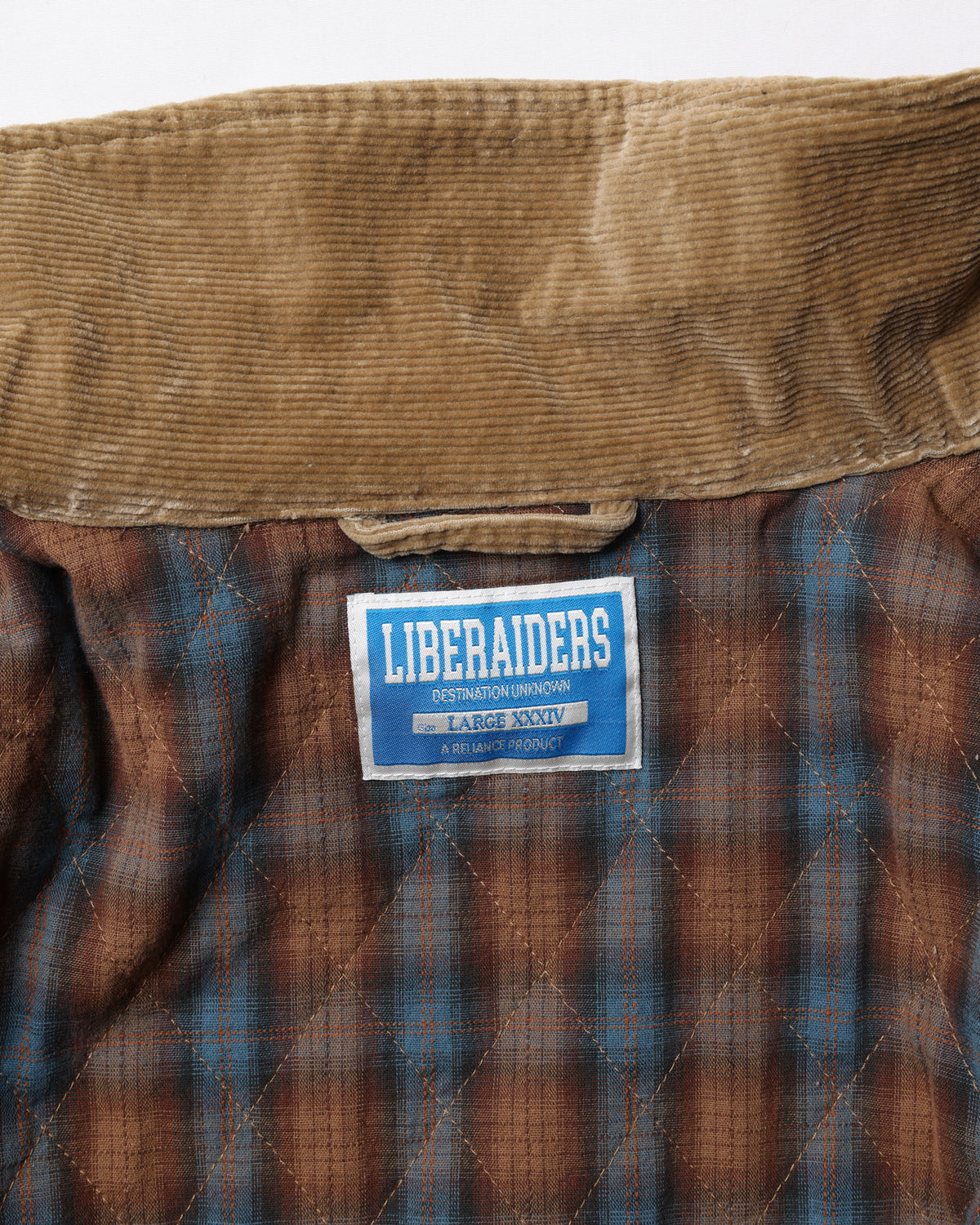 CORDUROY ZIP JACKET