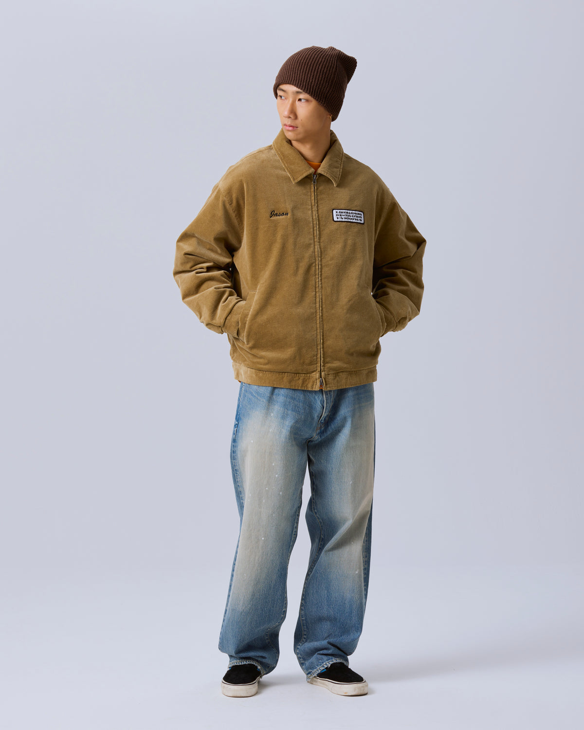 CORDUROY ZIP JACKET