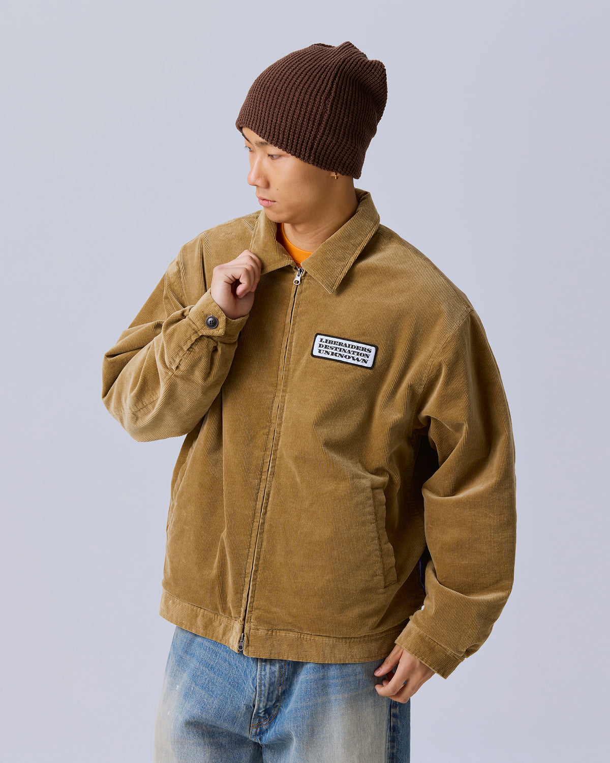 CORDUROY ZIP JACKET