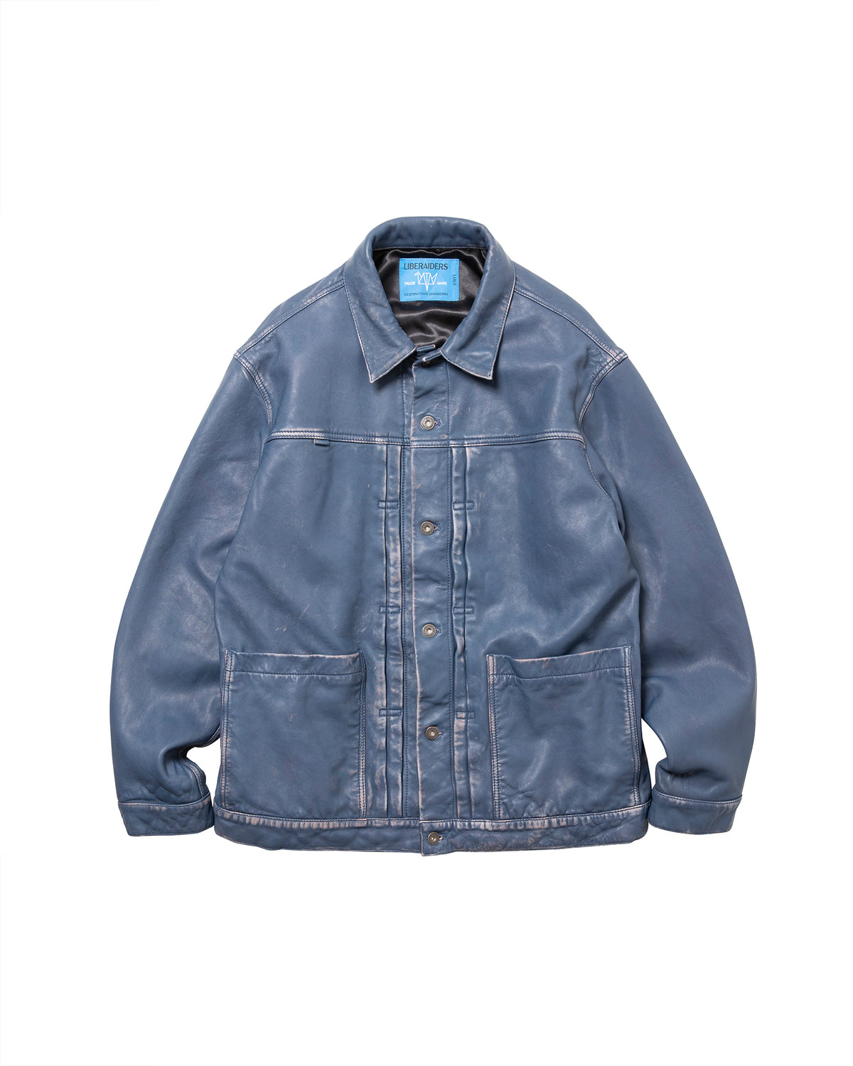 WASHED LEATHER JACKET