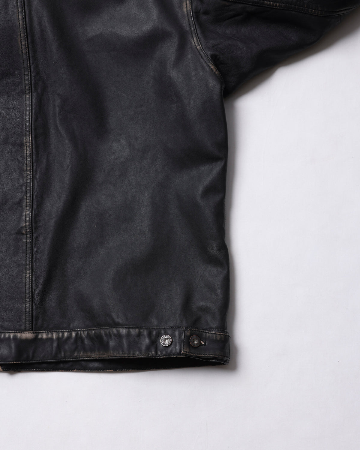 WASHED LEATHER JACKET