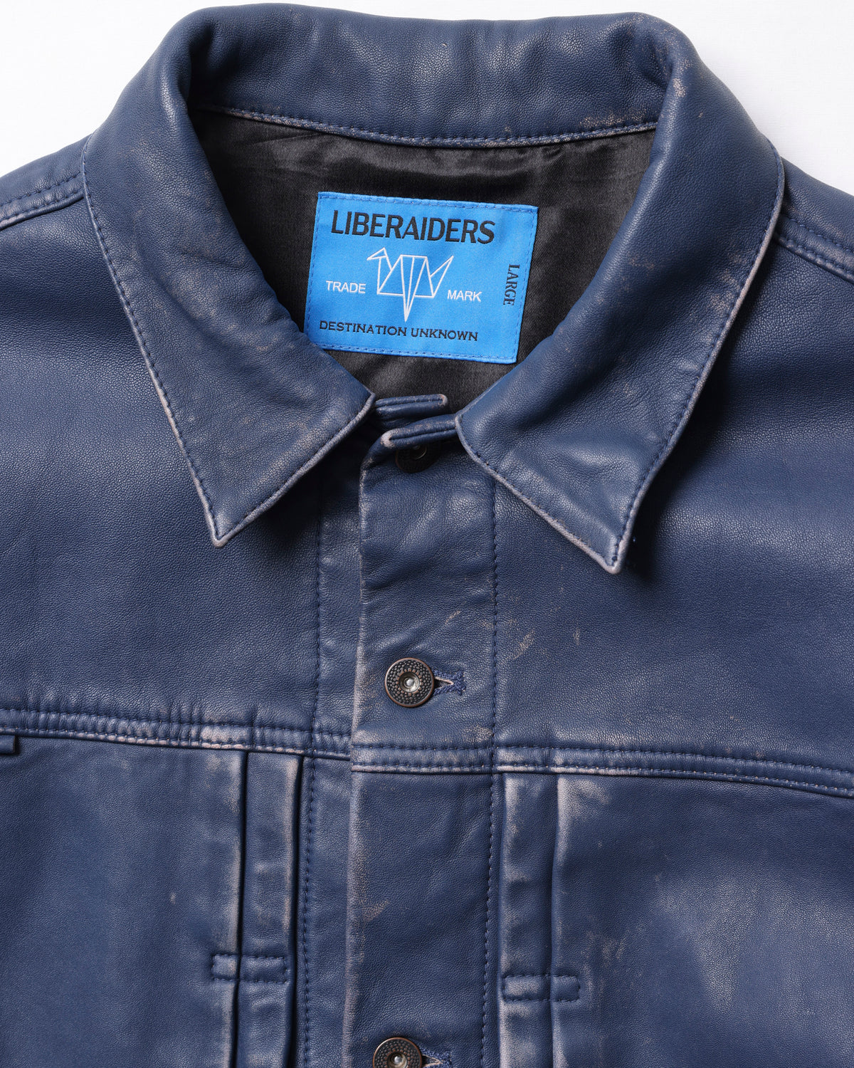WASHED LEATHER JACKET