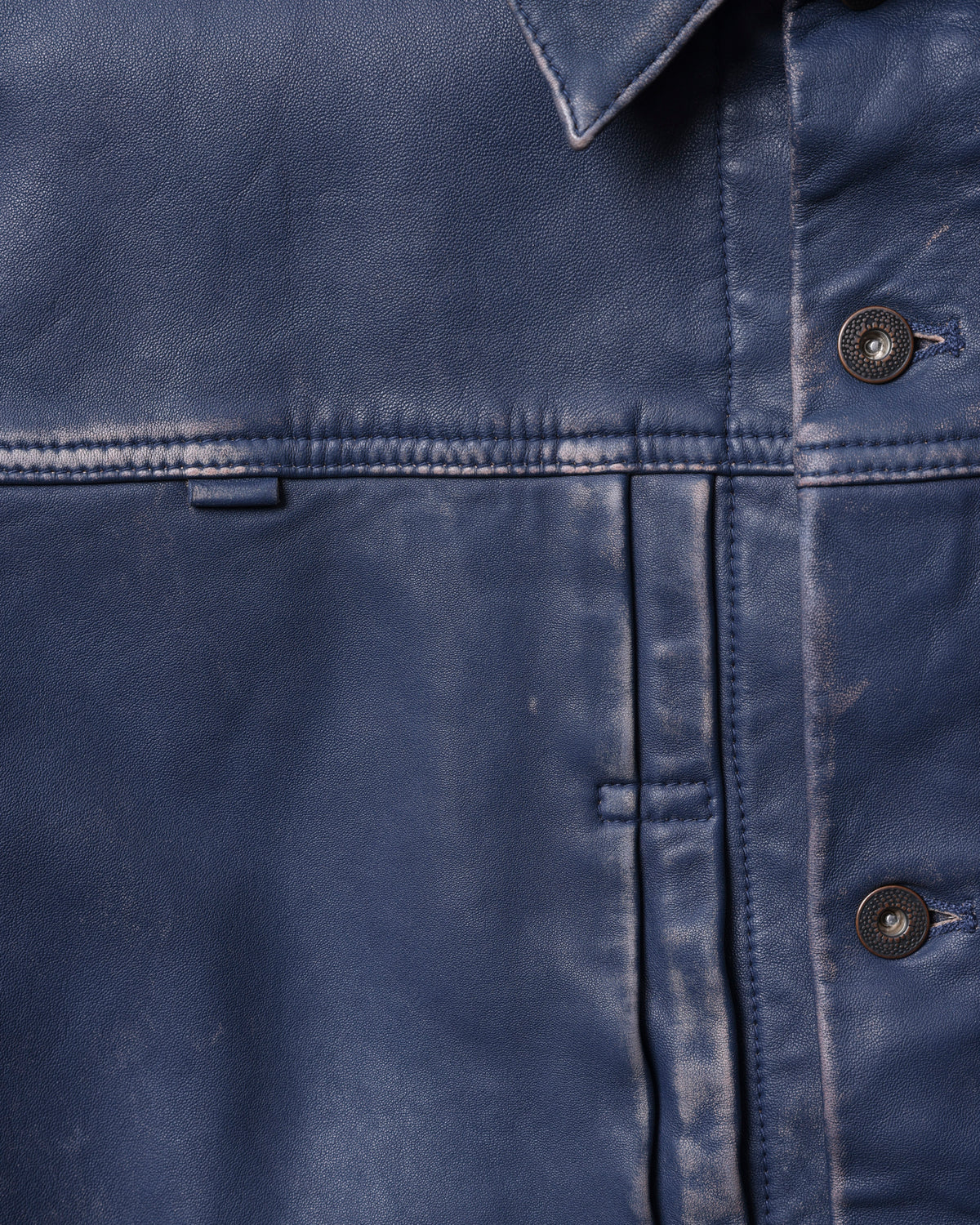 WASHED LEATHER JACKET