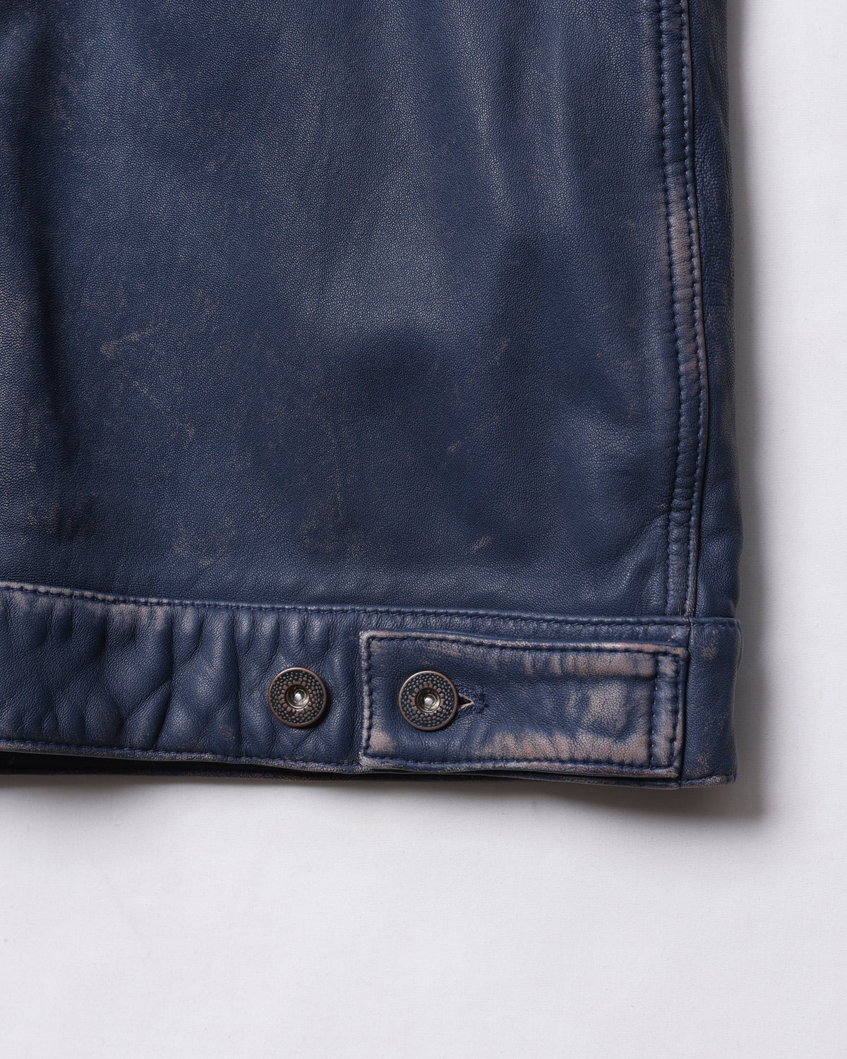 WASHED LEATHER JACKET