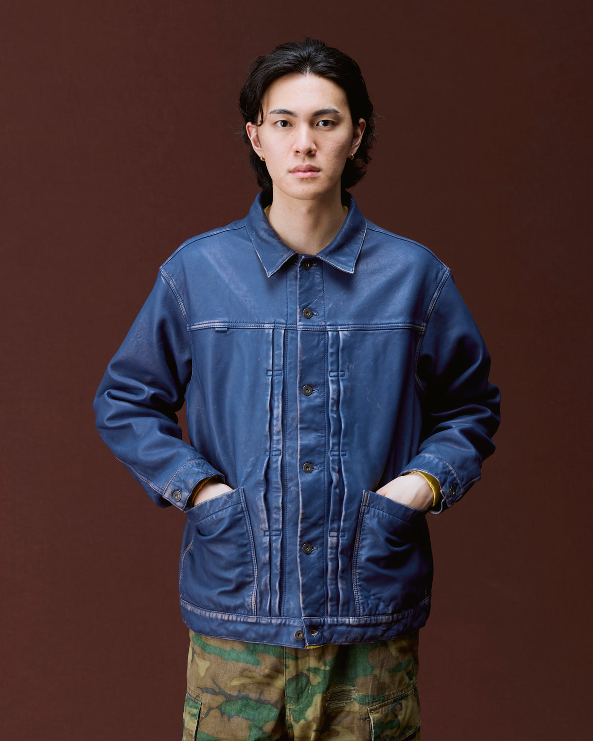 WASHED LEATHER JACKET