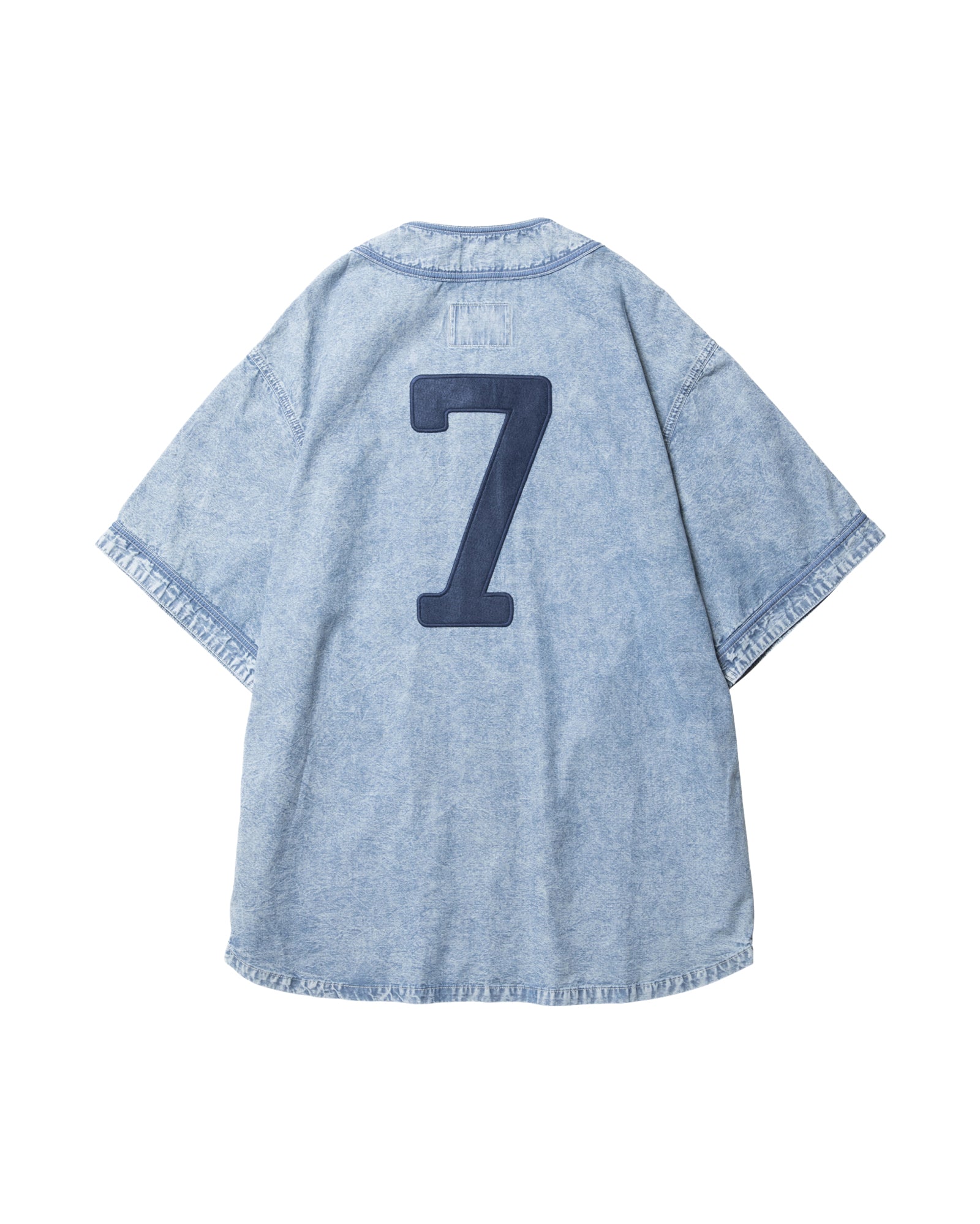 CHAMBRAY BASEBALL SHIRT