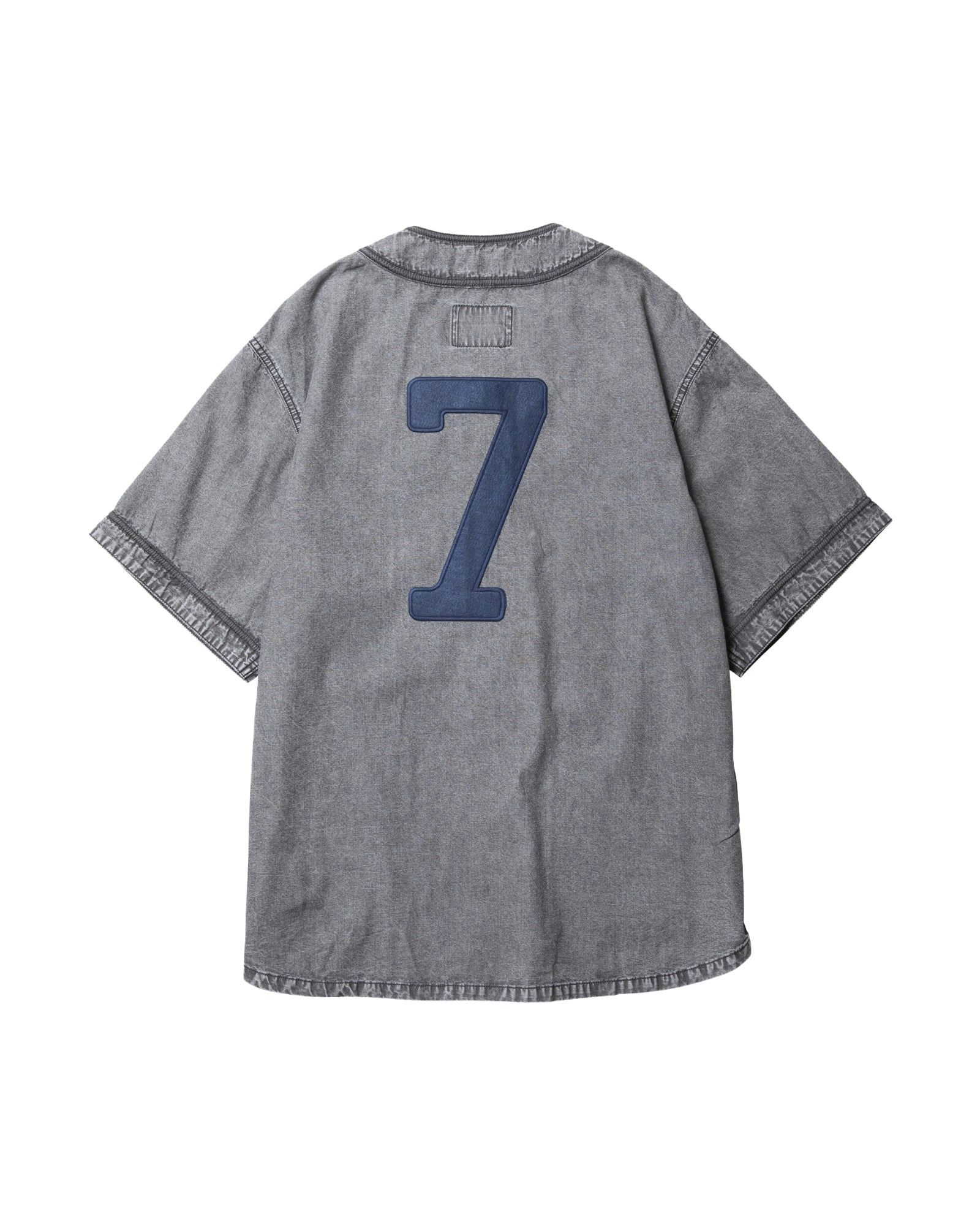 CHAMBRAY BASEBALL SHIRT