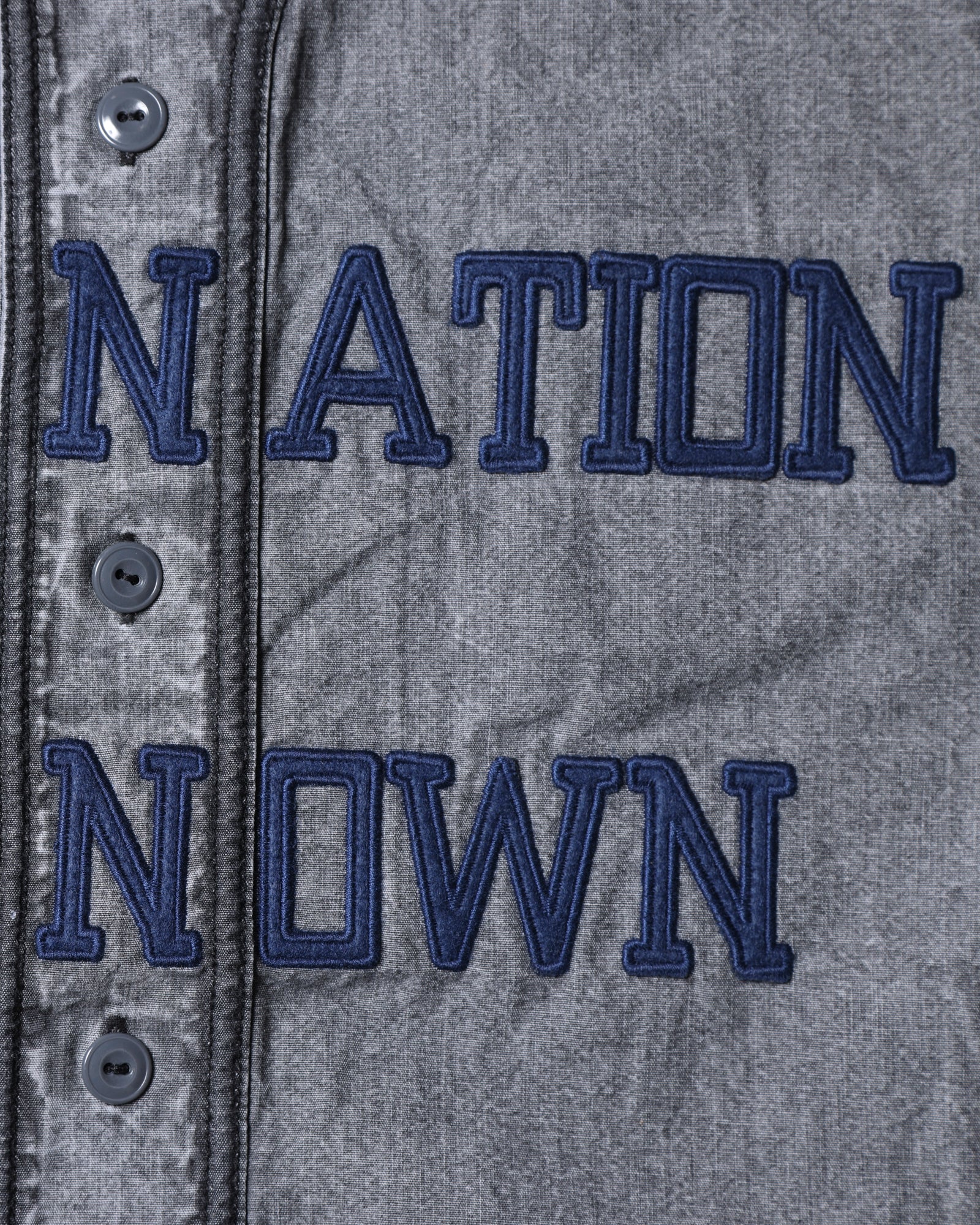 CHAMBRAY BASEBALL SHIRT