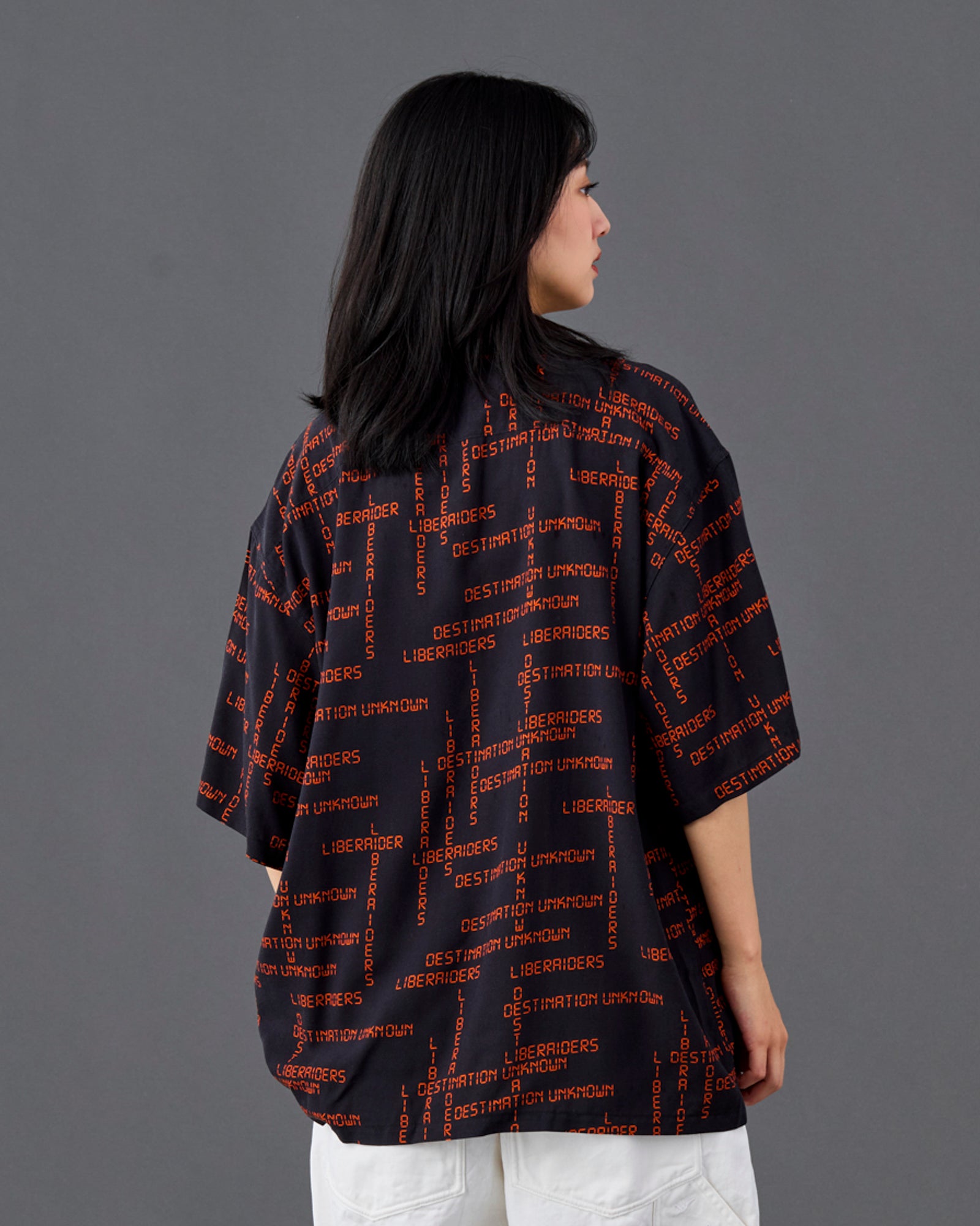 DIGITAL LOGO RAYON S/S SHIRT