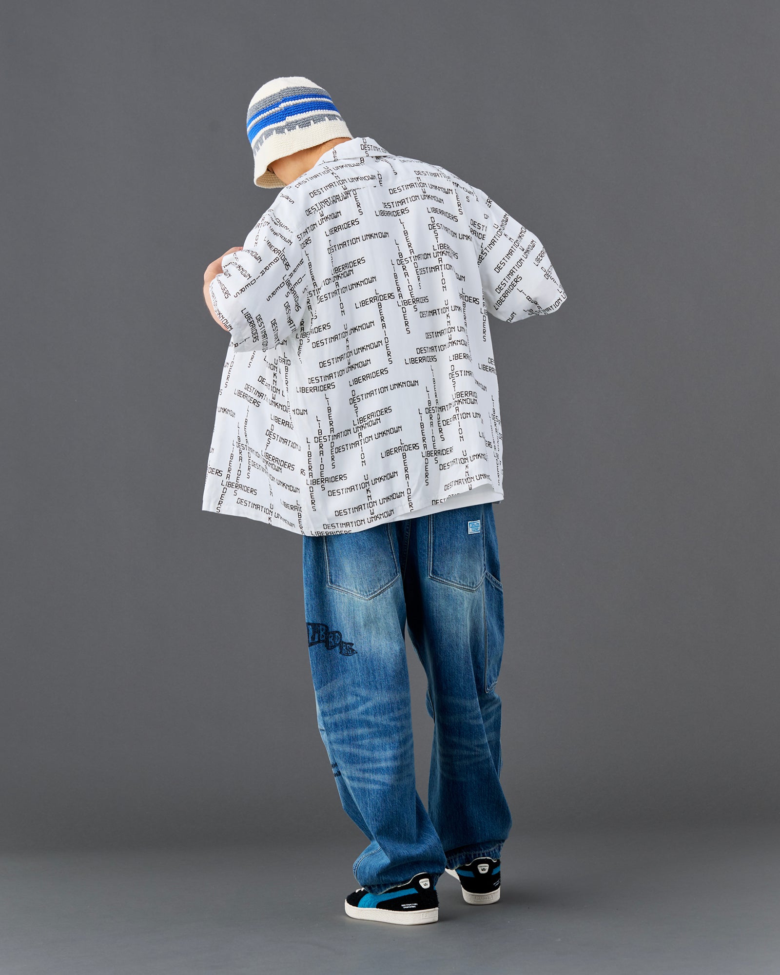 DIGITAL LOGO RAYON S/S SHIRT