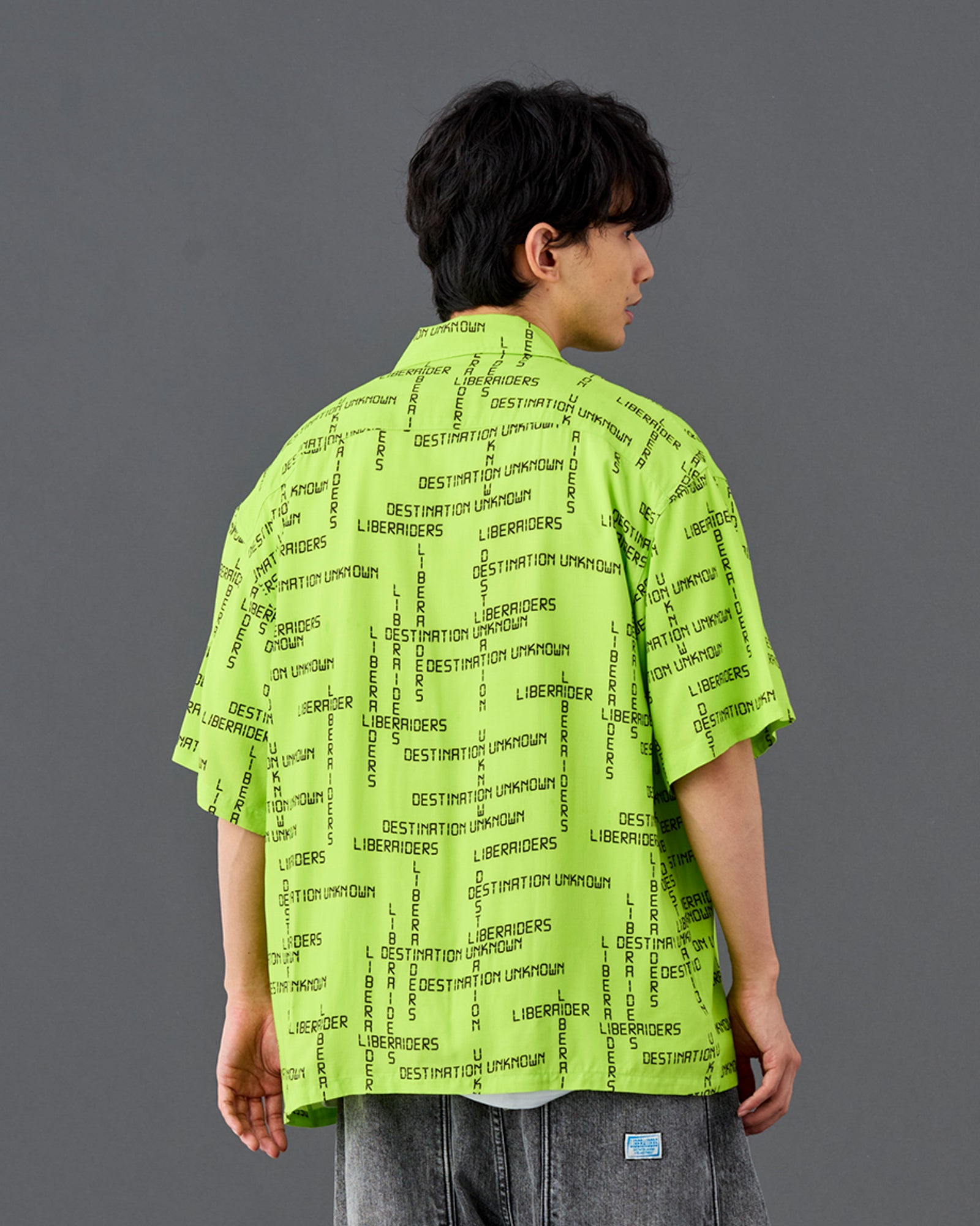 DIGITAL LOGO RAYON S/S SHIRT
