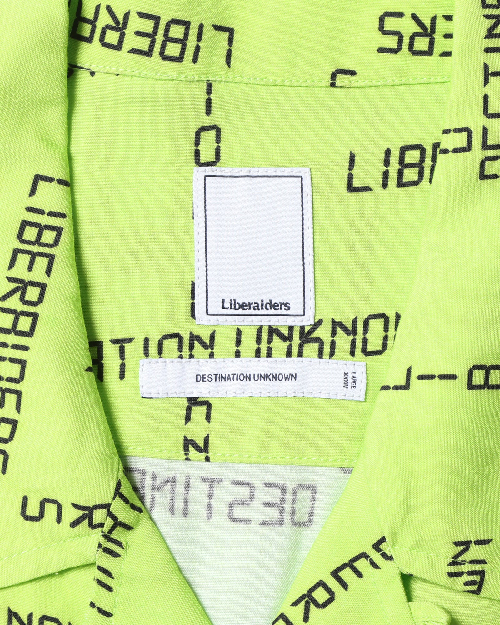 DIGITAL LOGO RAYON S/S SHIRT
