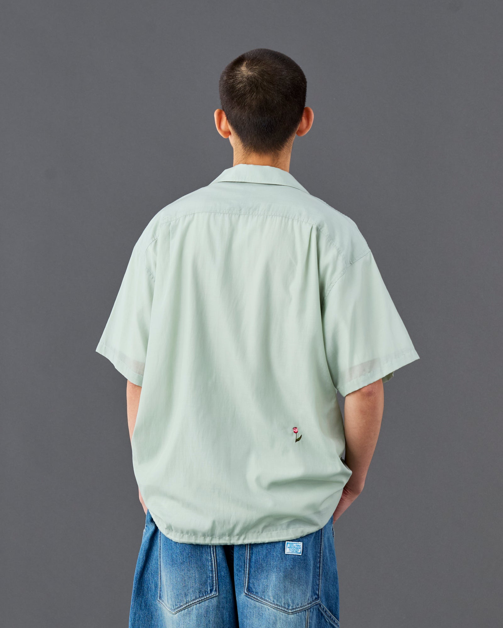 COTTON RAYON S/S SHIRT
