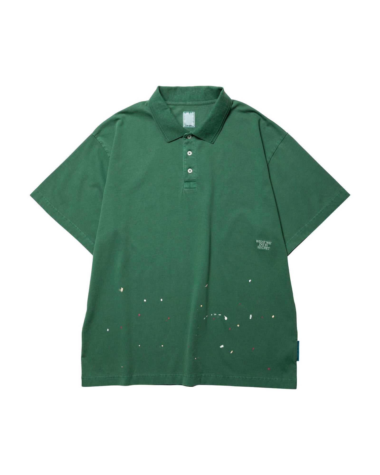 PIGMENT DYED POLO SHIRT