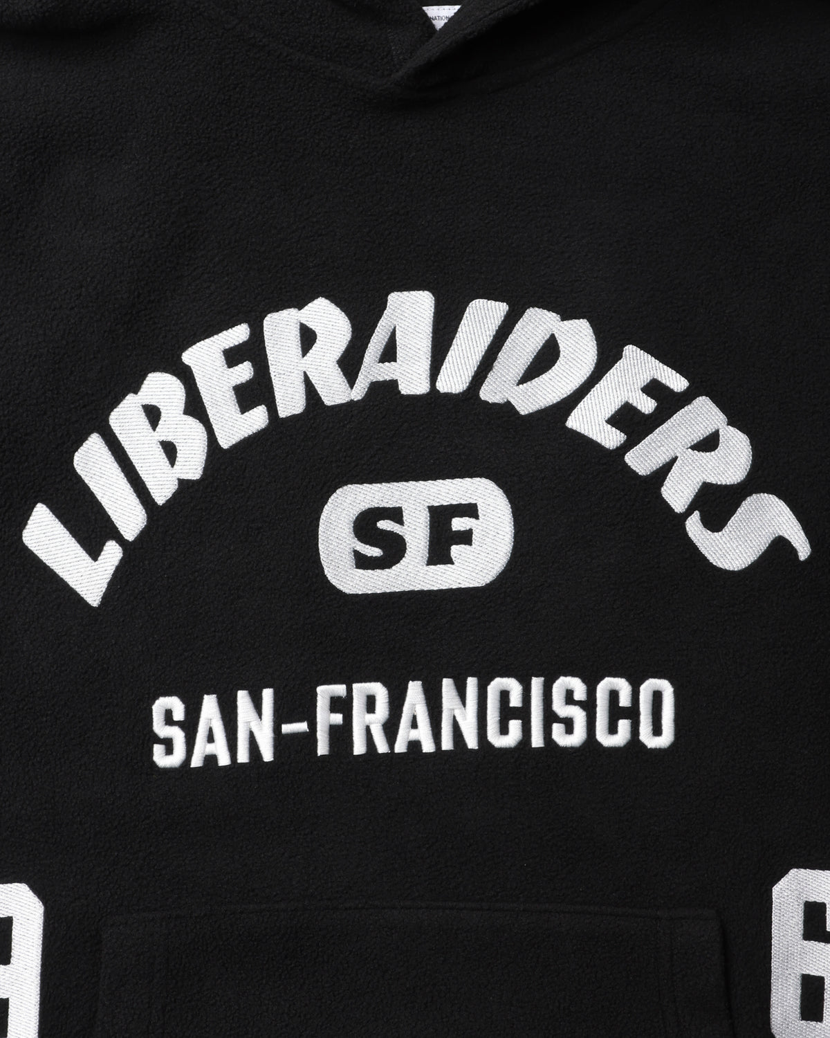 EMBROIDERY FLEECE HOODIE