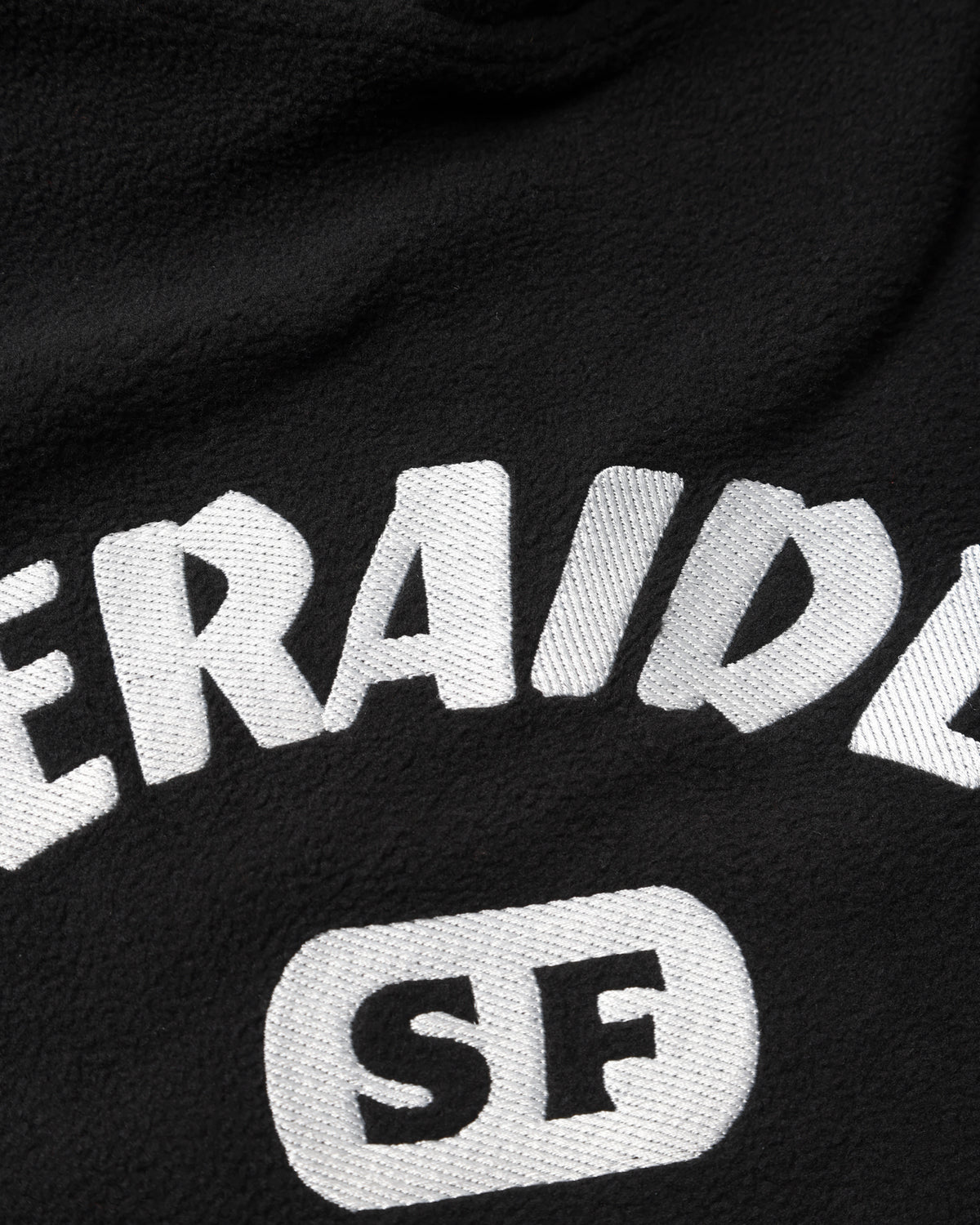 EMBROIDERY FLEECE HOODIE