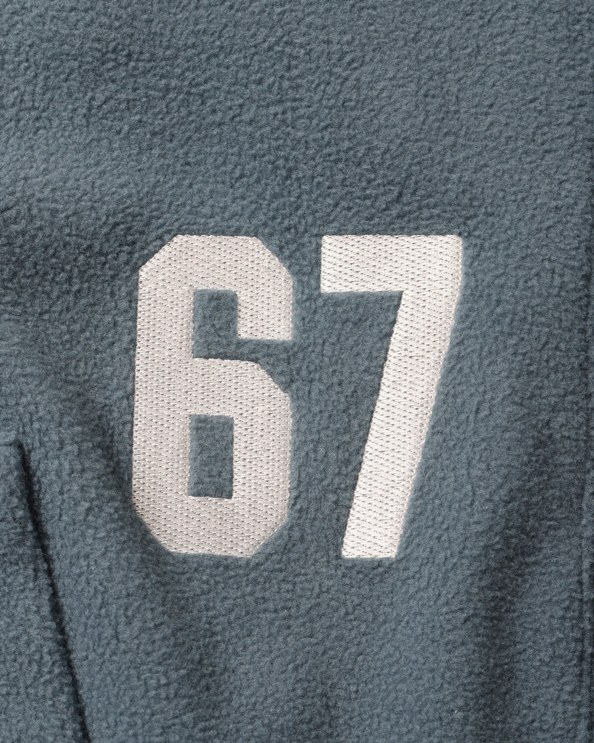 EMBROIDERY FLEECE HOODIE