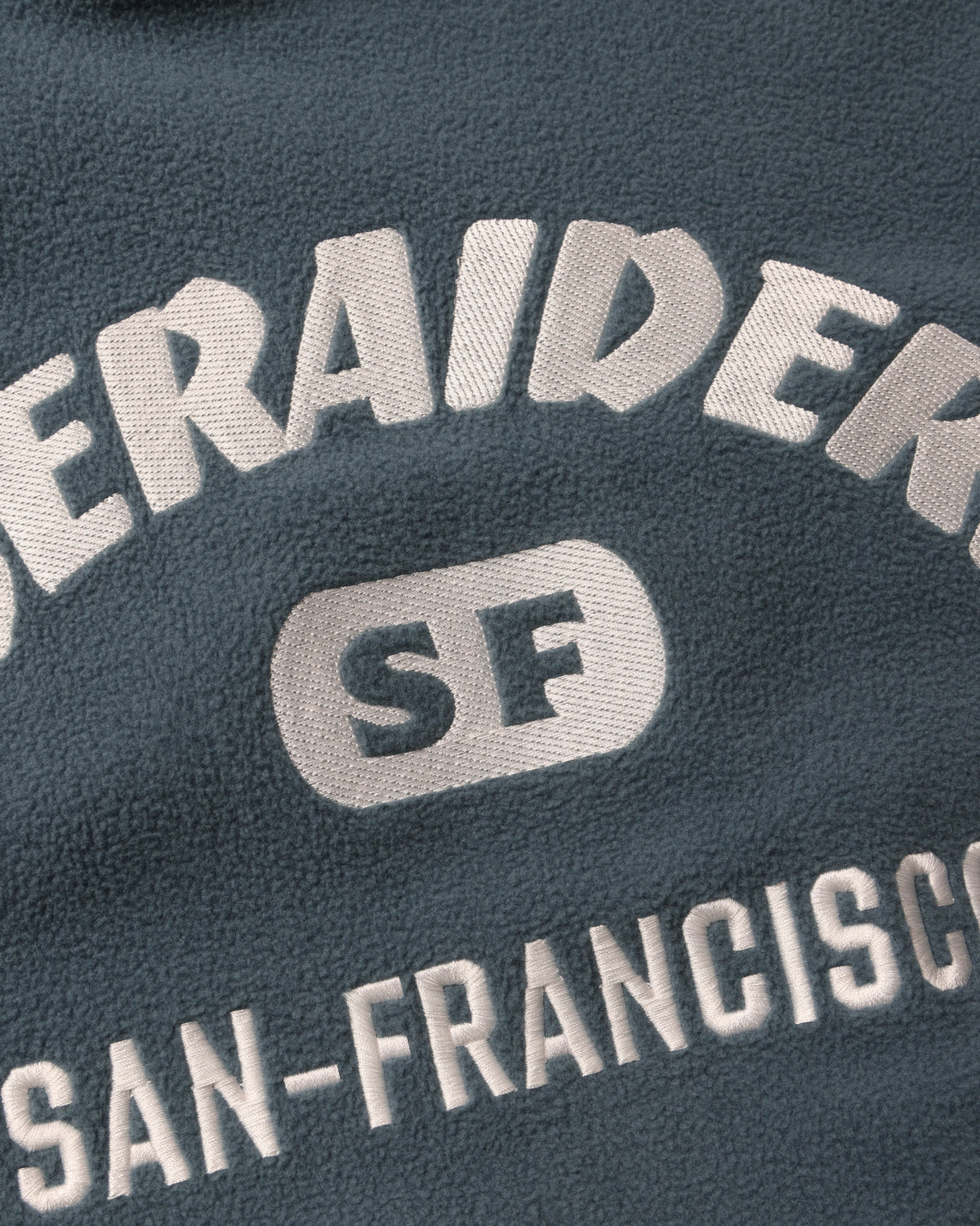 EMBROIDERY FLEECE HOODIE