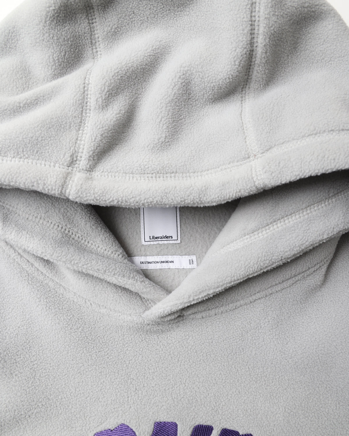 EMBROIDERY FLEECE HOODIE