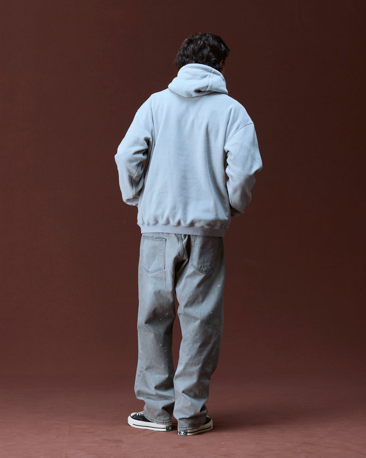 EMBROIDERY FLEECE HOODIE