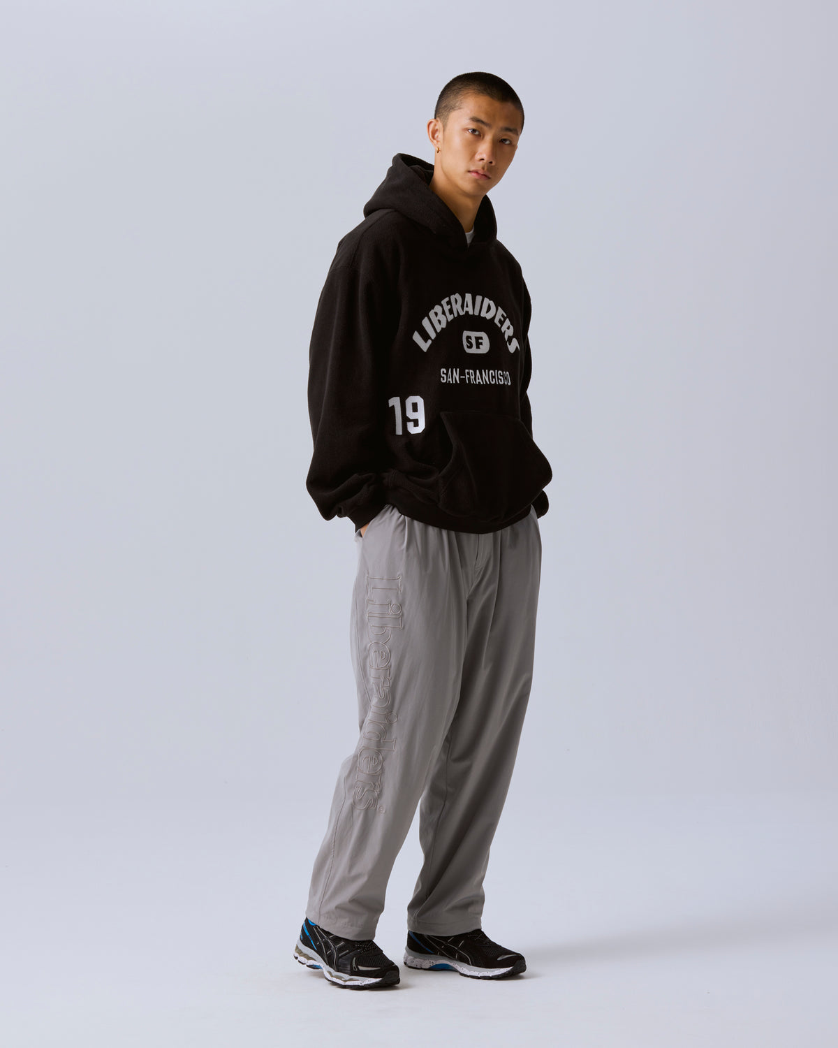 EMBROIDERY FLEECE HOODIE