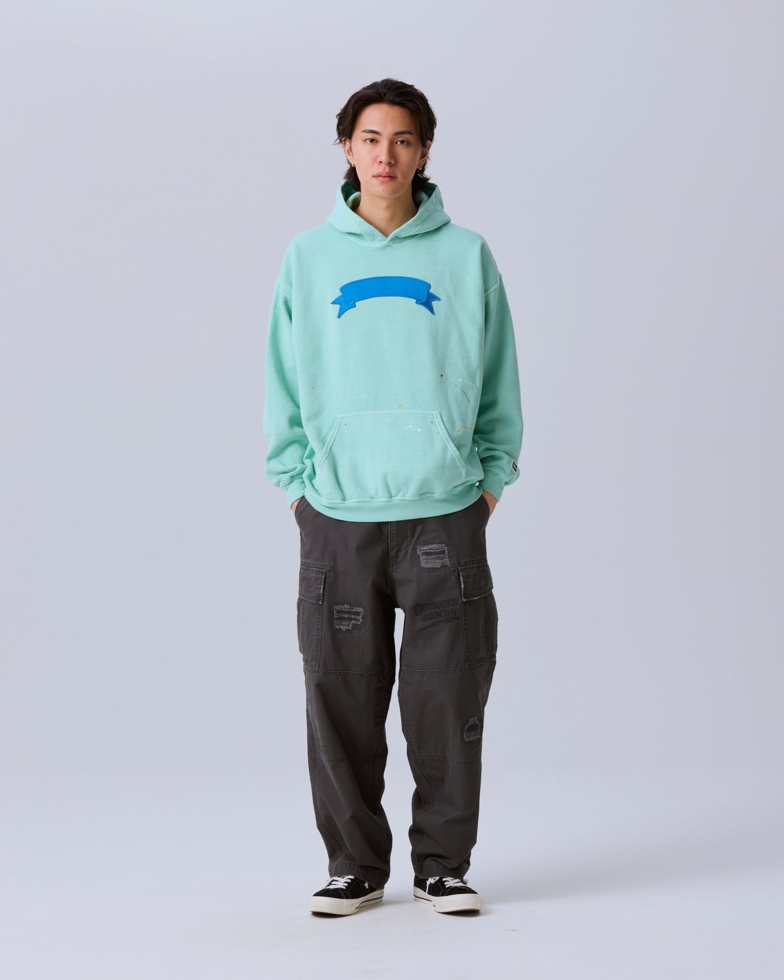 PAINT SPLATTER HOODIE