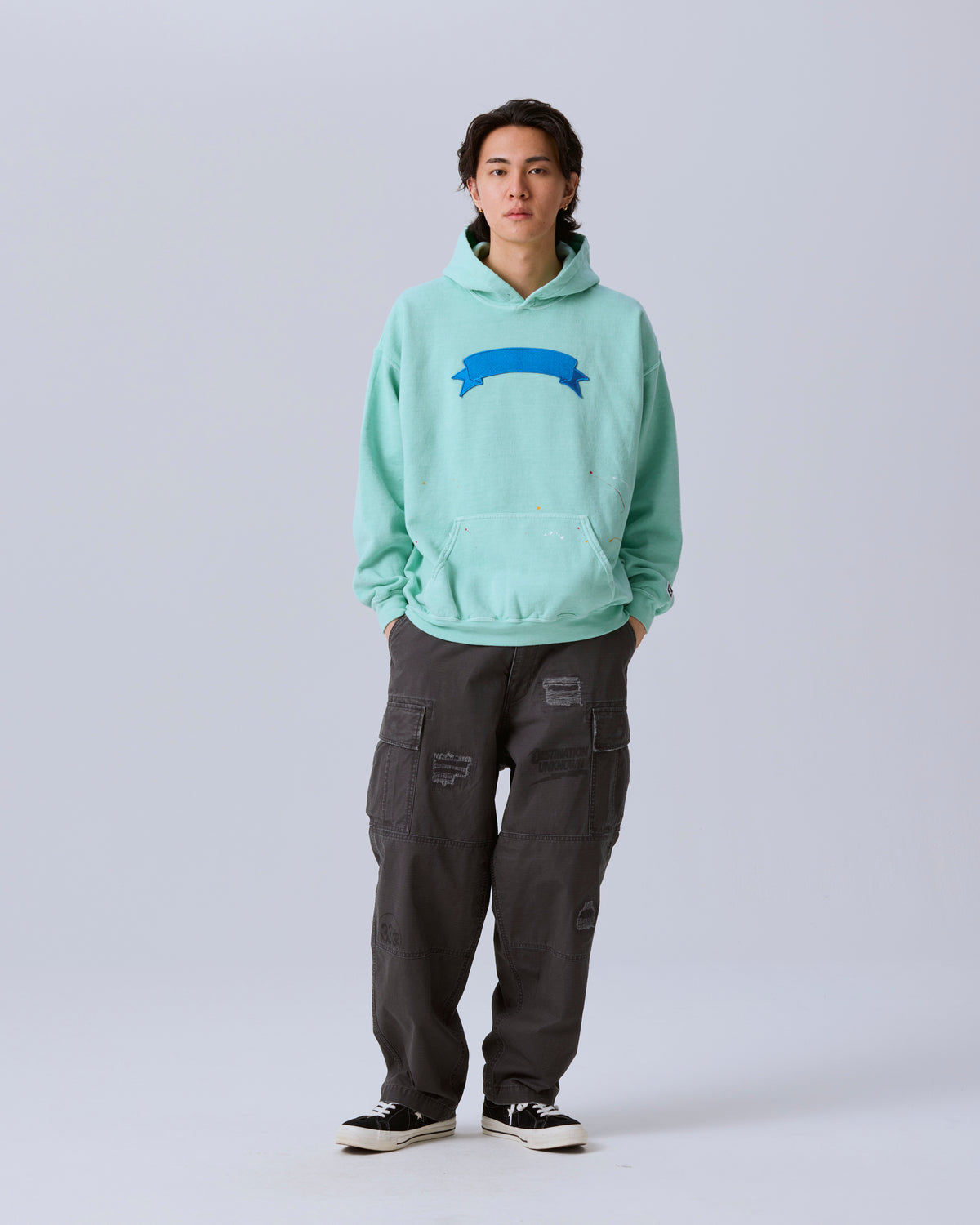 PAINT SPLATTER HOODIE