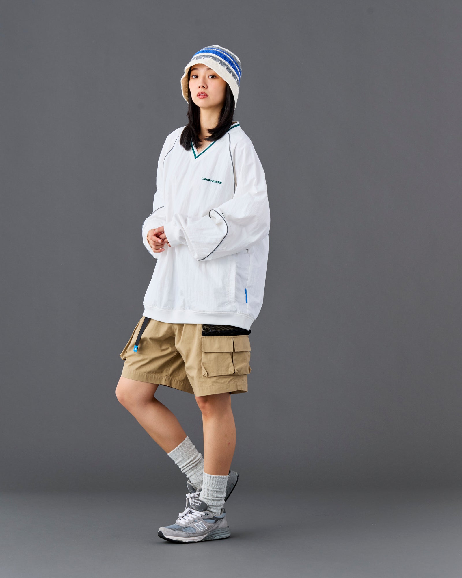 LR NYLON PULLOVER