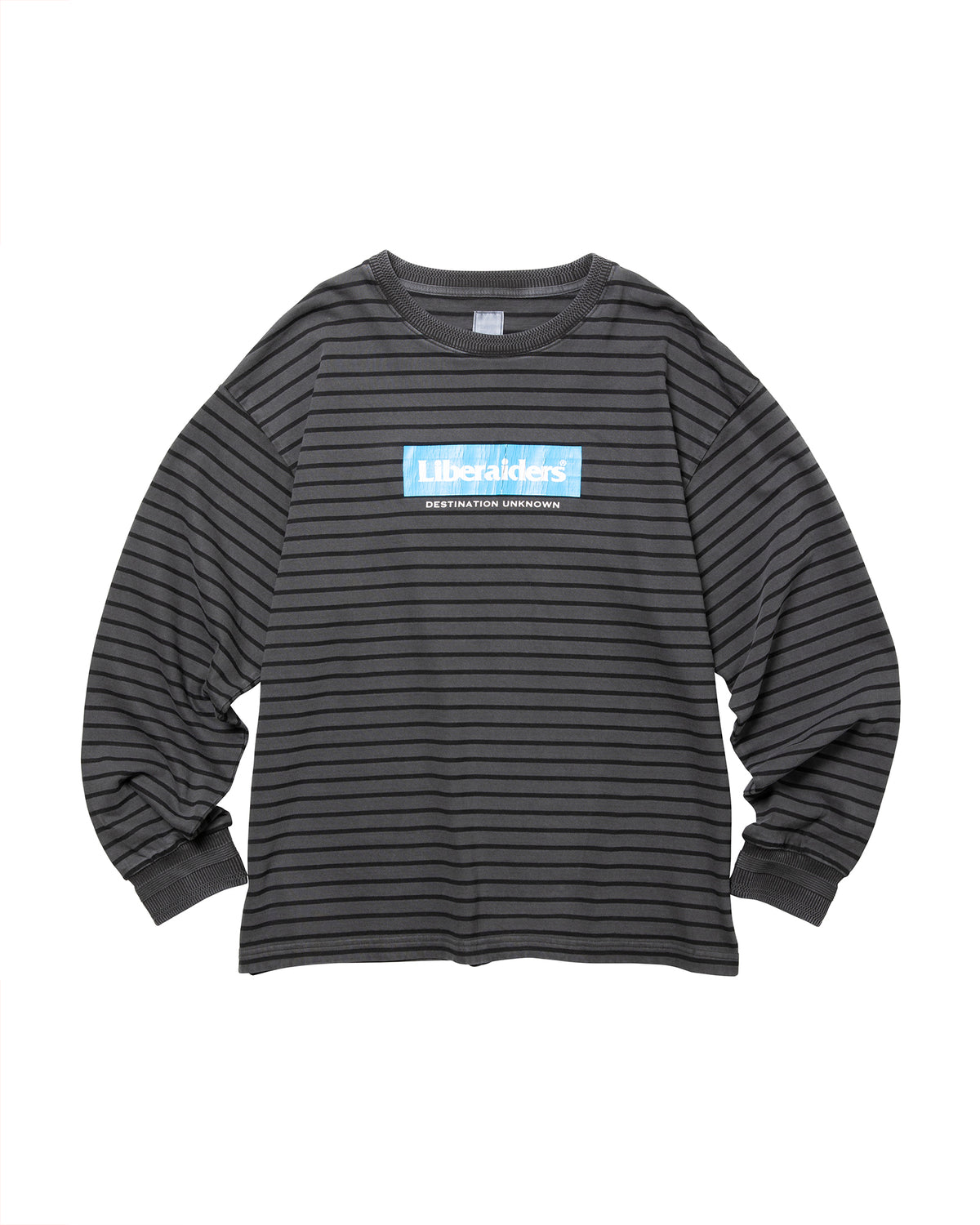 GARMENT DYED STRIPED L/S SHIRT